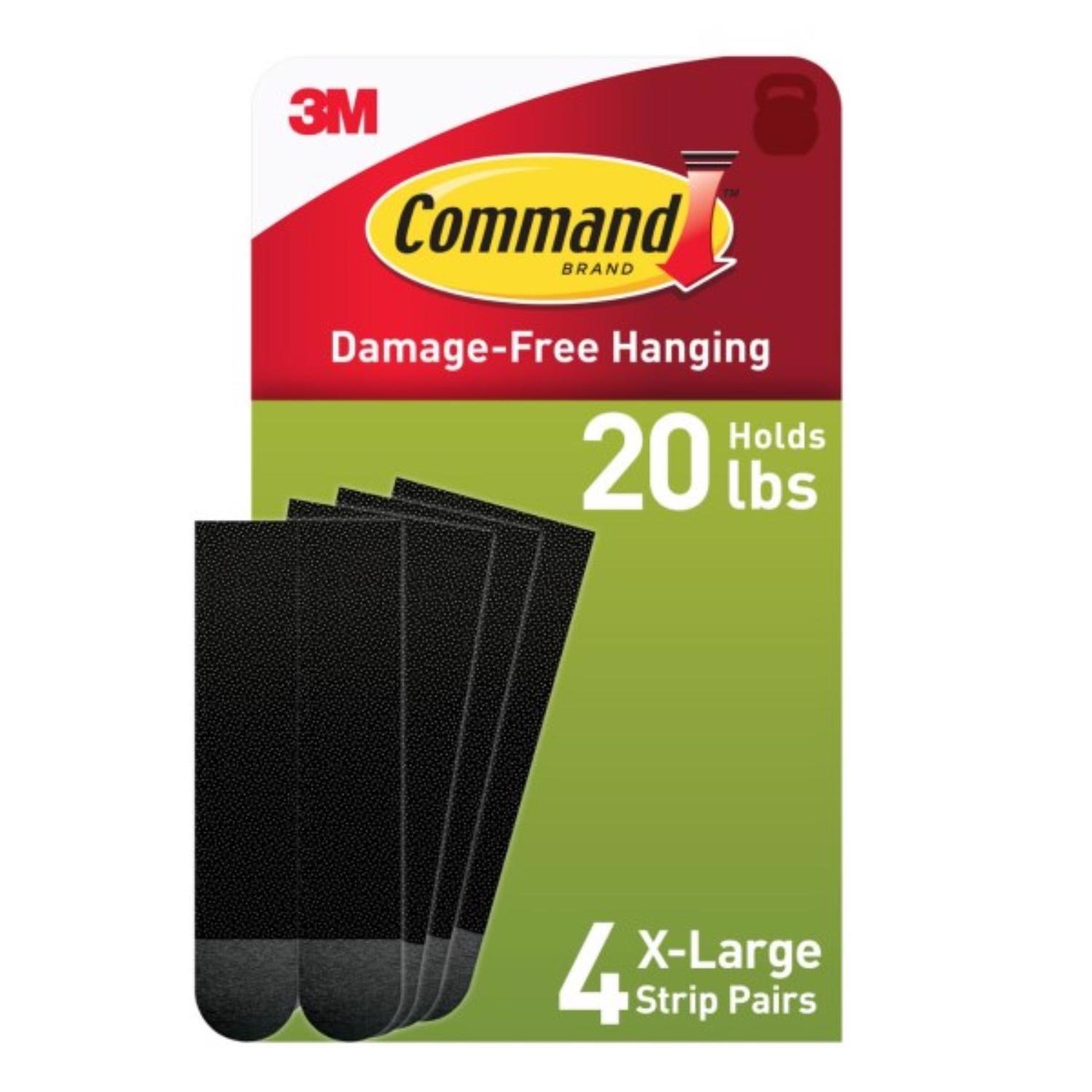 3M Command Extra Large Foam Strips 4 pk