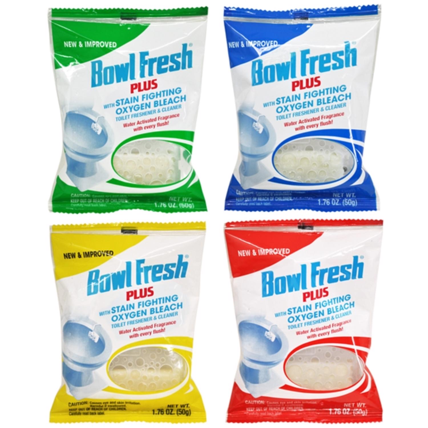 Bowl Fresh Clean Scent Toilet Deodorizer and Cleaner 1.76 oz Tablet
