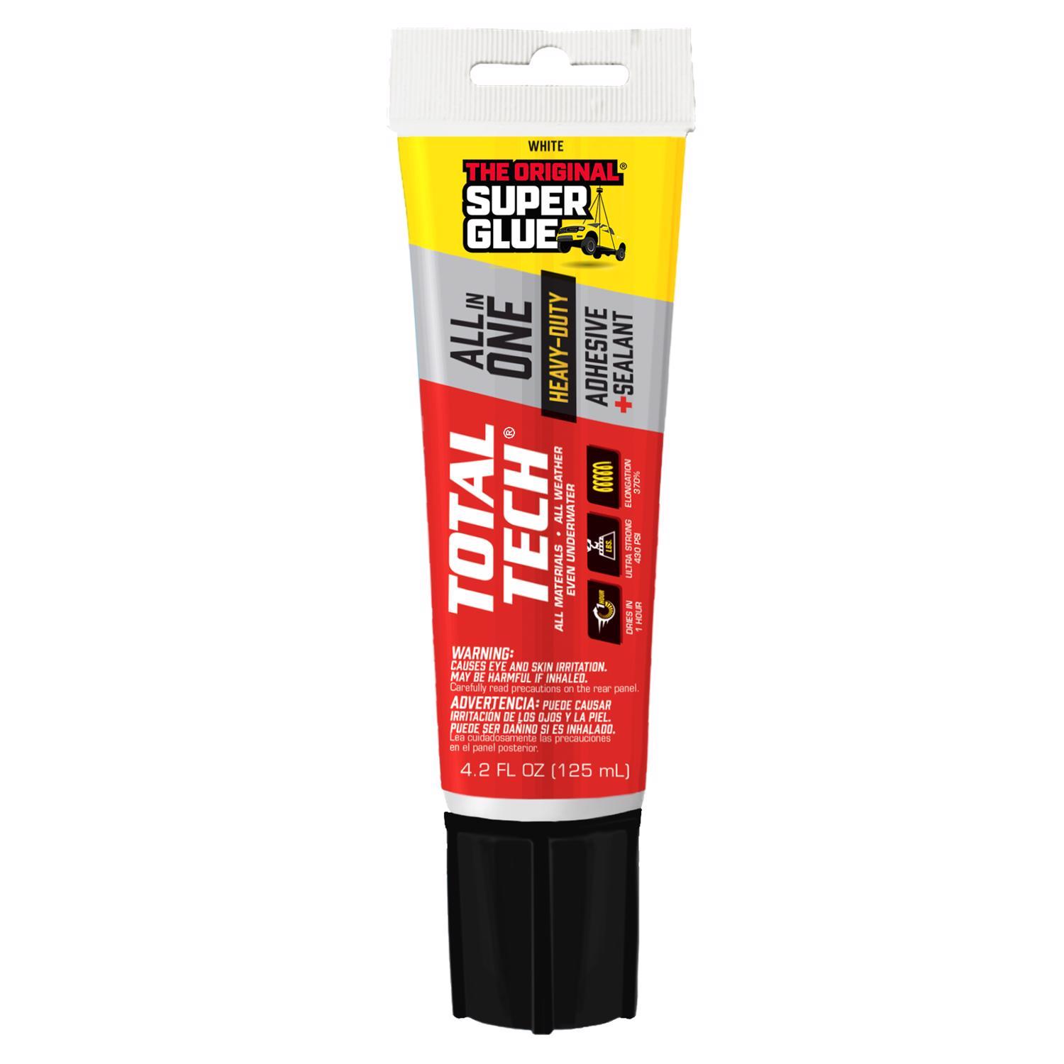 The Original Super Glue Total Tech Construction Adhesive Sealant 4.2 oz