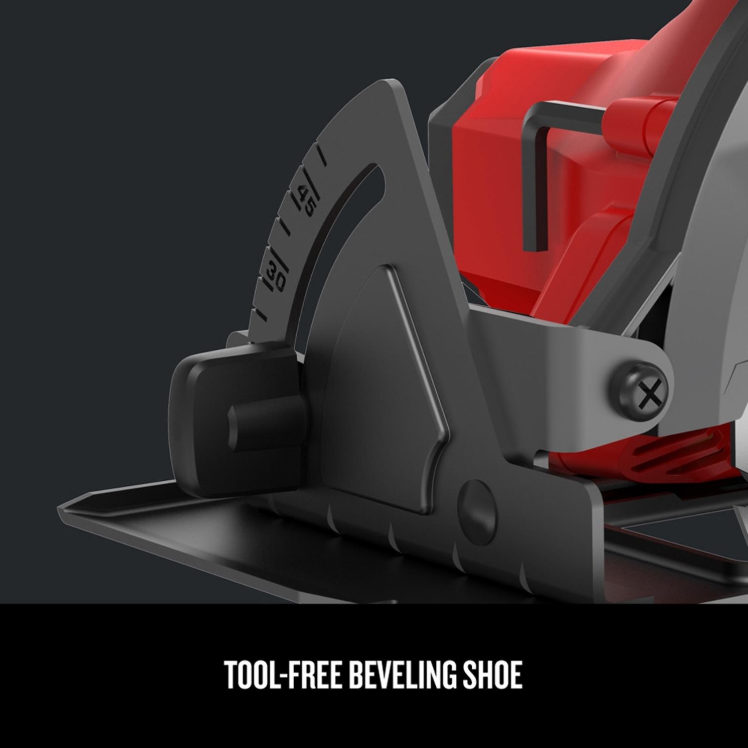 CRAFTSMAN V20 6-1/2 in. Cordless Brushed Circular Saw Tool Only