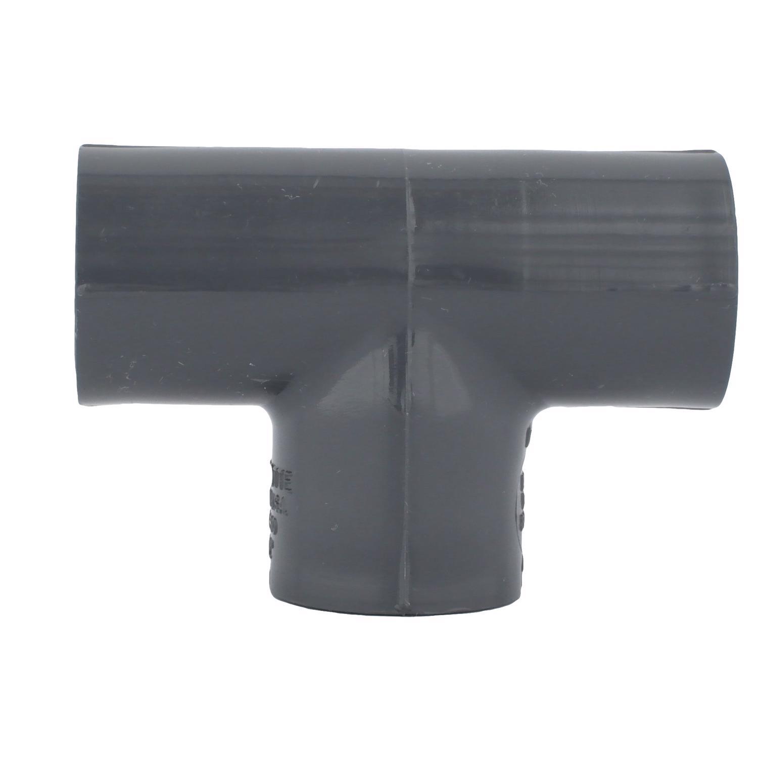 Charlotte Pipe Schedule 80 1-1/4 in. Slip X 1-1/4 in. D Slip PVC Tee 1 pk