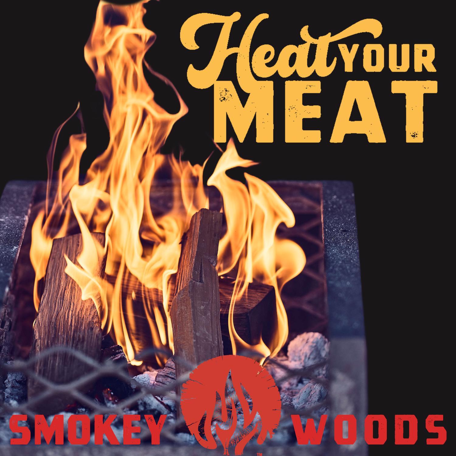 Smokey Woods All Natural Post Oak Cooking Logs 1 cu ft