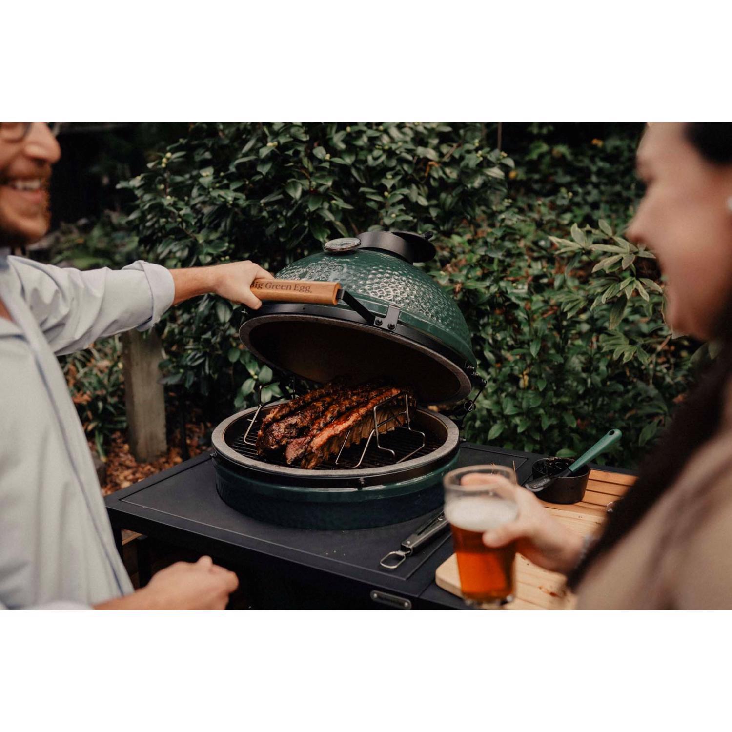 Big Green Egg Stainless Steel Roasting Rack 15.5 in. L X 10.5 in. W 1 pk
