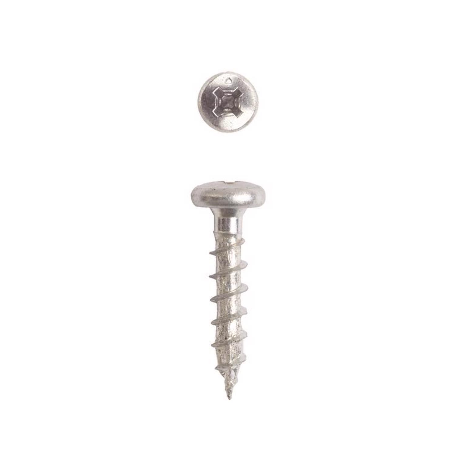 SPAX No. 10 X 3/4 in. L Phillips/Square Zinc-Plated Serrated Multi-Material Screw 20 Pack