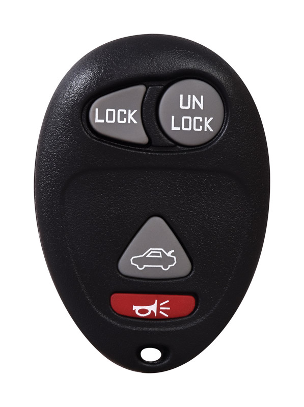 DURACELL Self Programmable Remote Automotive Replacement Key GM L2C0007T 4-Button Remote L Doub