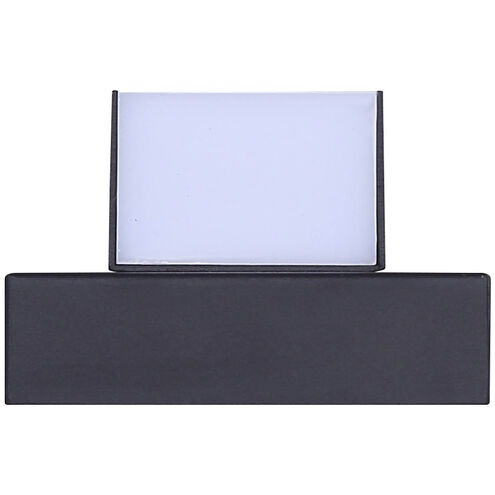 Canarm Amani LED 17.75 in. Black Outdoor Wall Lantern