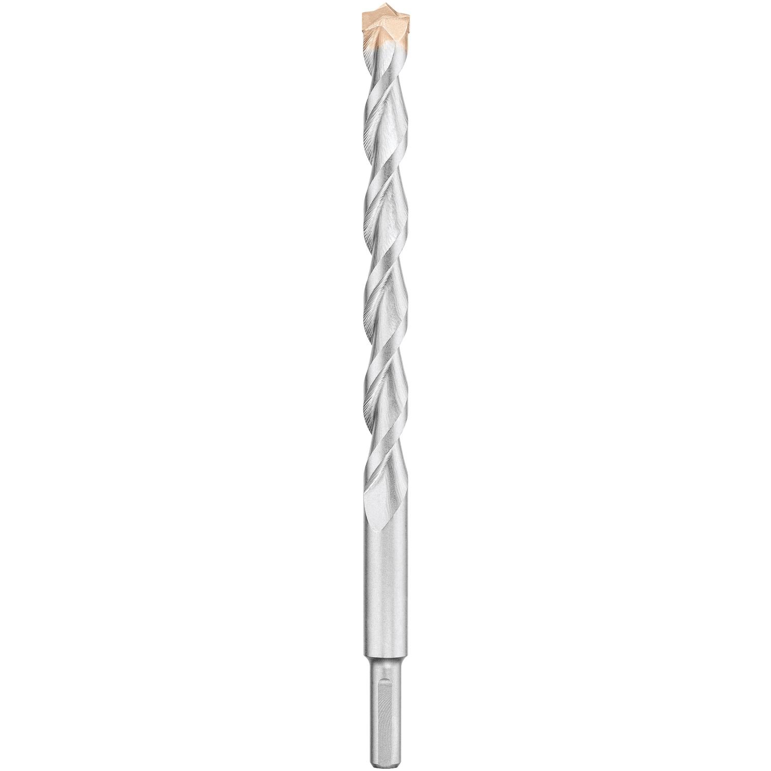 DEWALT 3/4 in. X 6 in. L Carbide Tipped Percussion Drill Bit 3-Flat Shank 1 pc