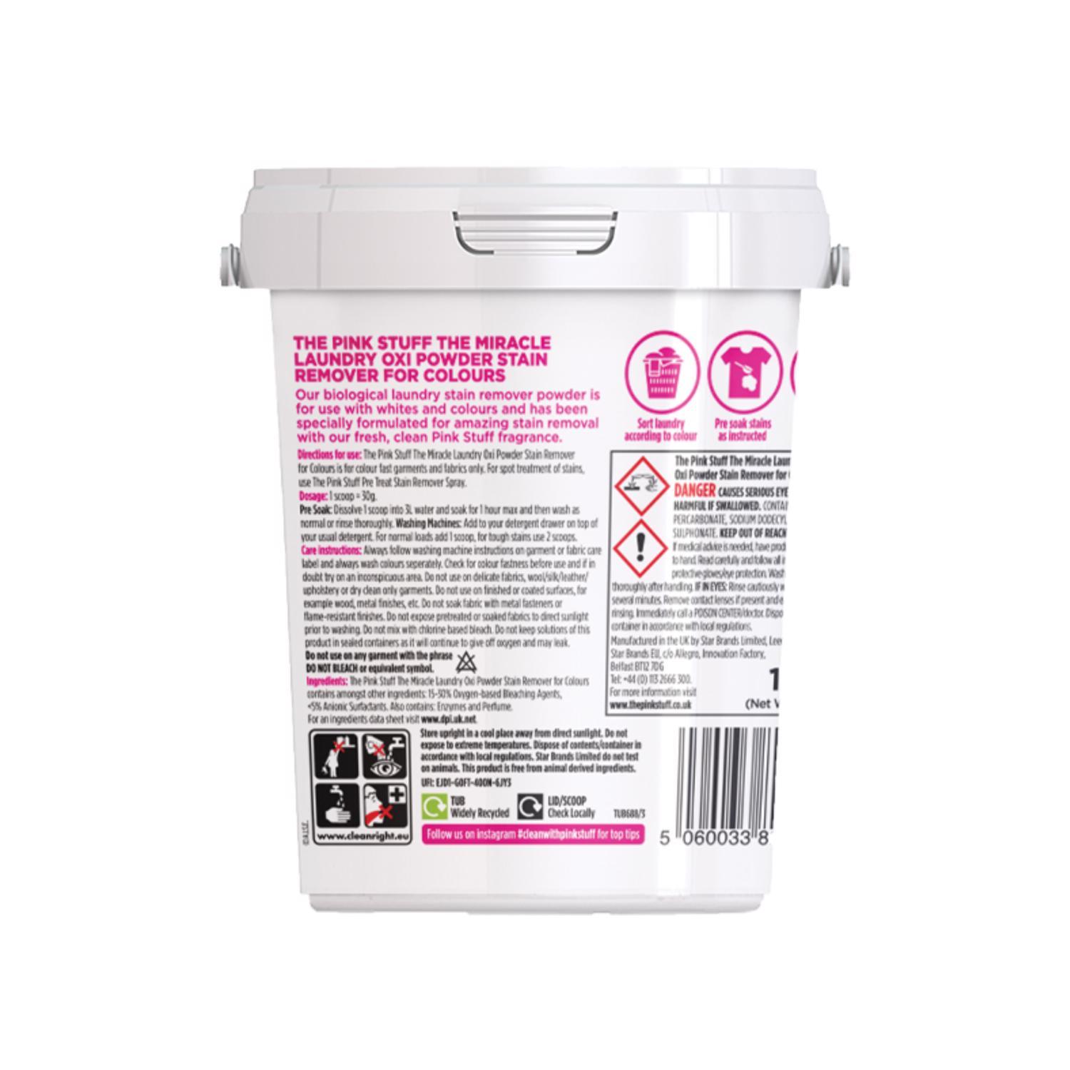 The Pink Stuff Fresh Scent Stain Remover Powder 35.2 oz 1 pk