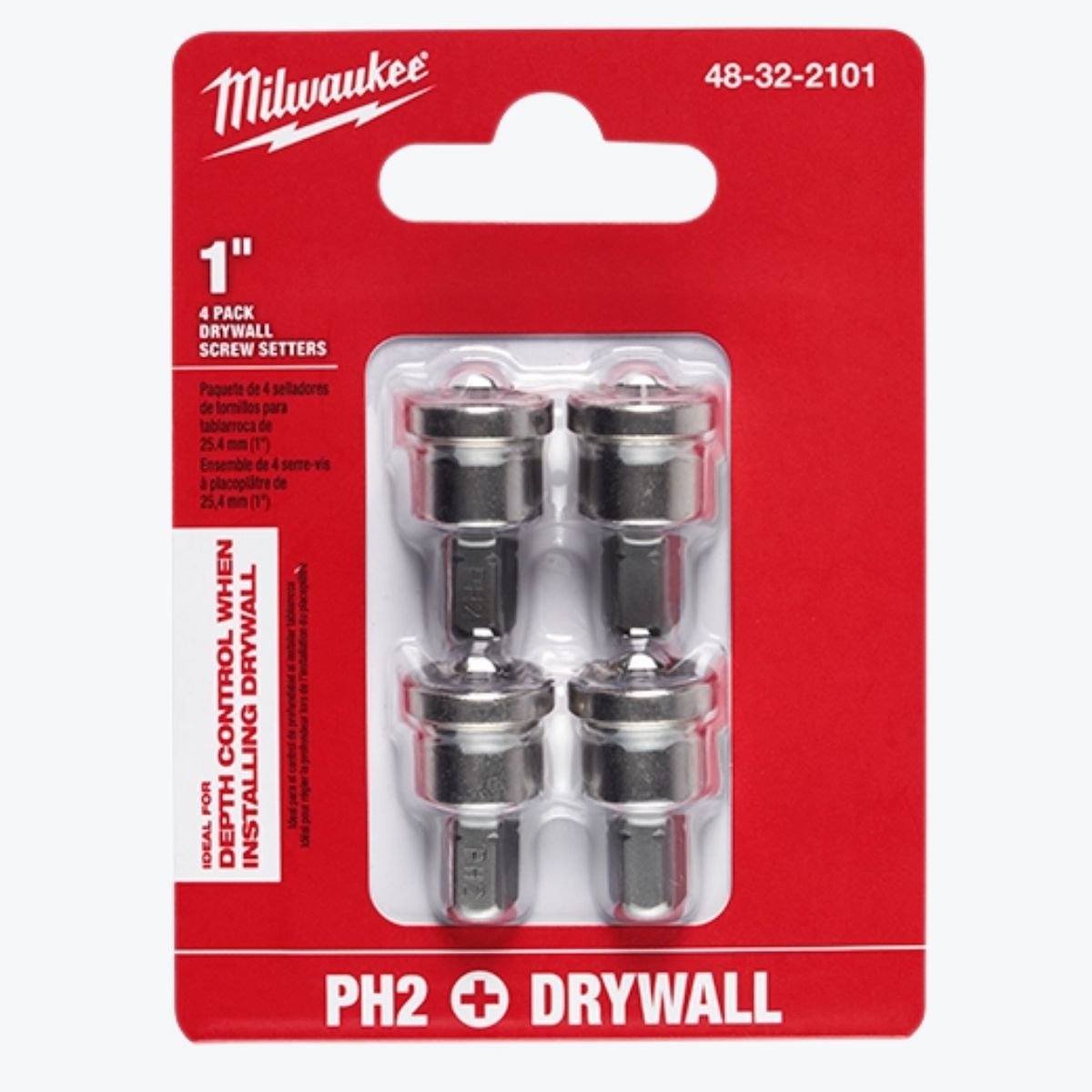 Milwaukee DRYWALL SCREW SETTER 4 pack