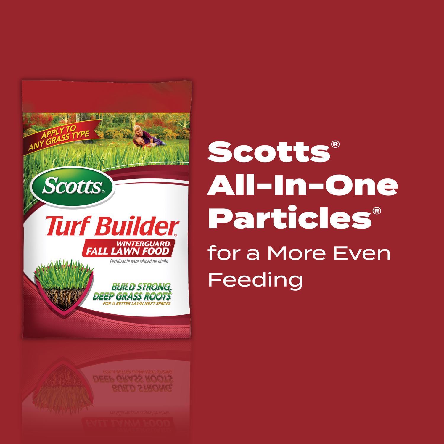 Scotts Turf Builder Winterizer Lawn Food For Multiple Grass Types 4000 sq ft