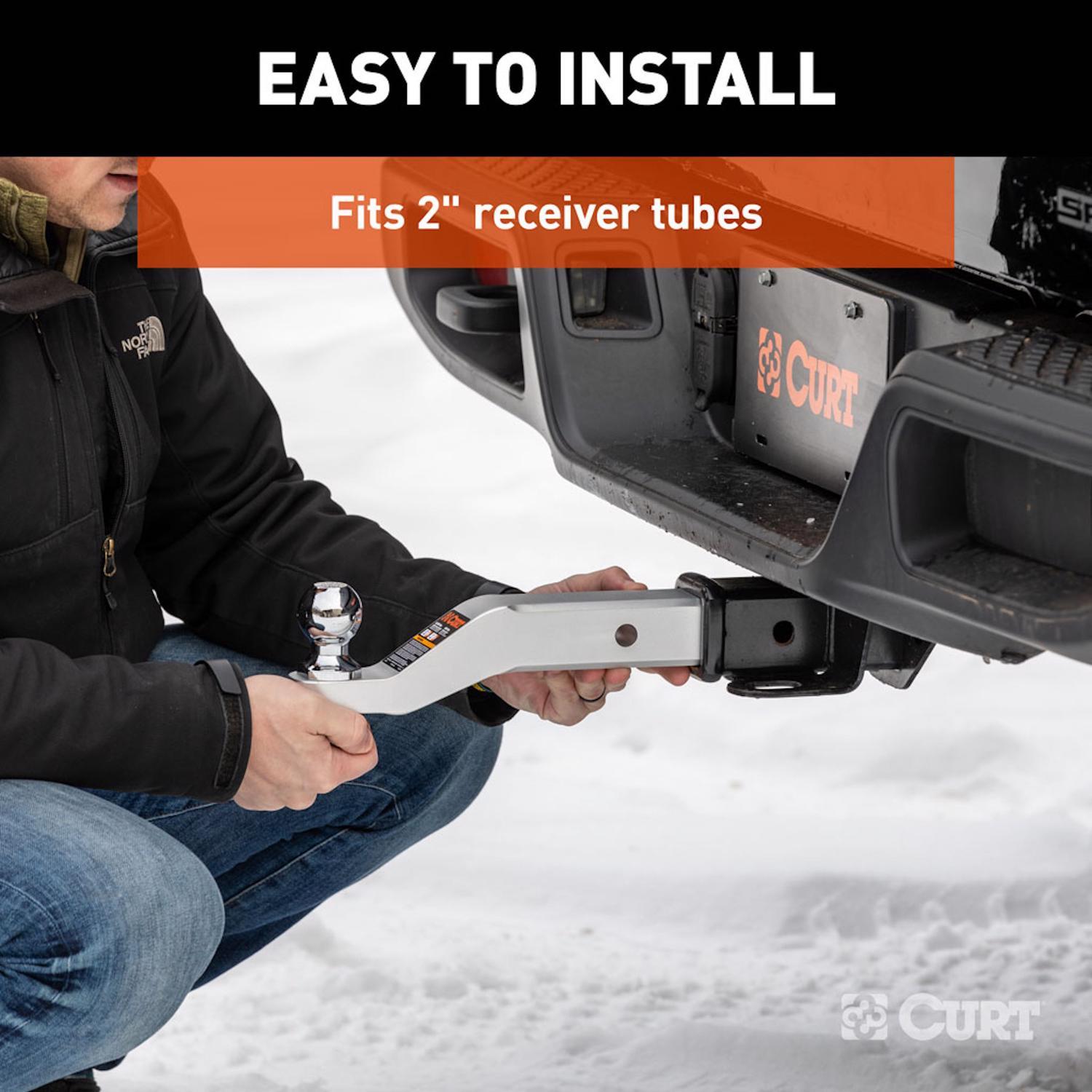 CURT 8000 lb. cap. Ball Mount