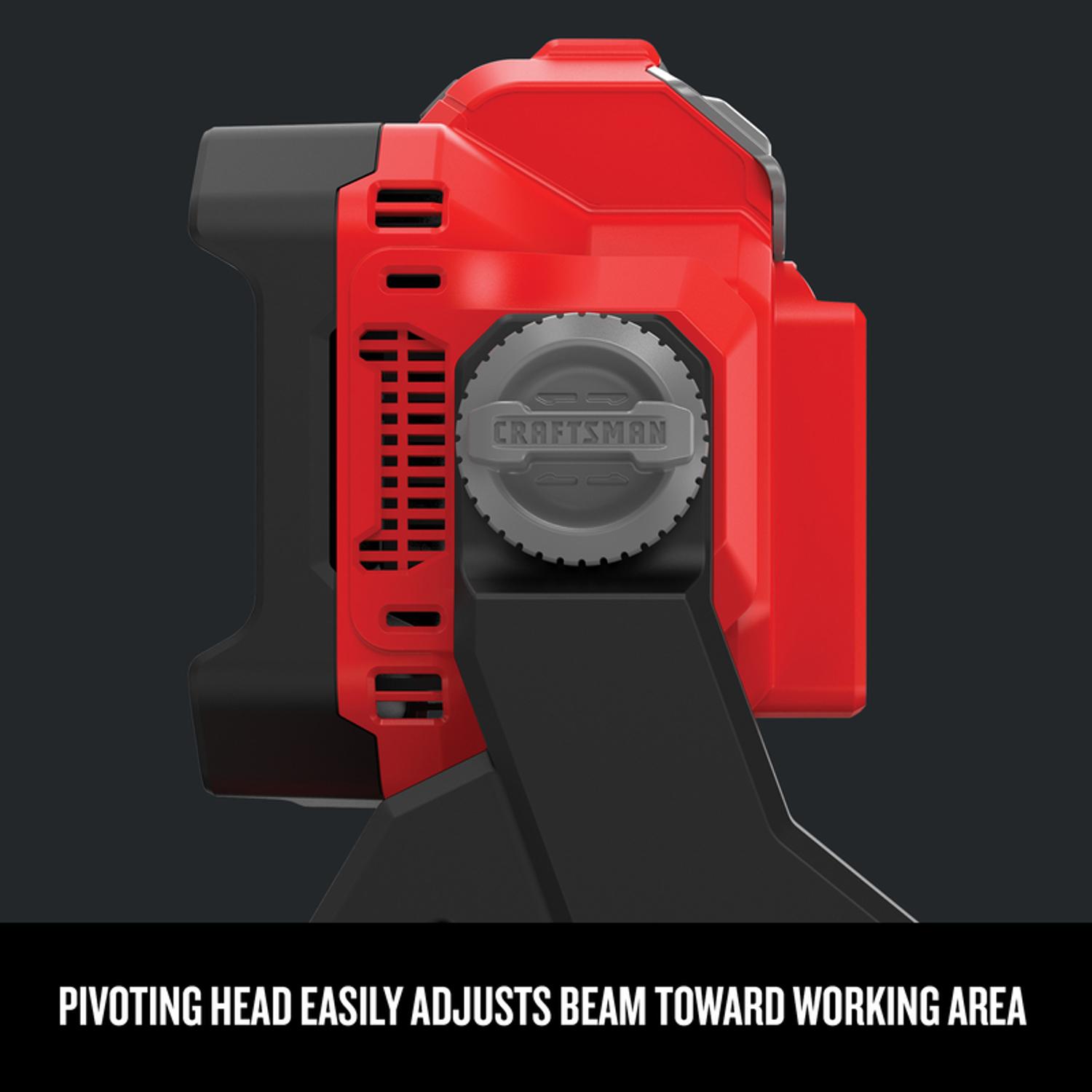 Craftsman V20 1825 lm LED Battery Stand (H or Scissor) Work Light