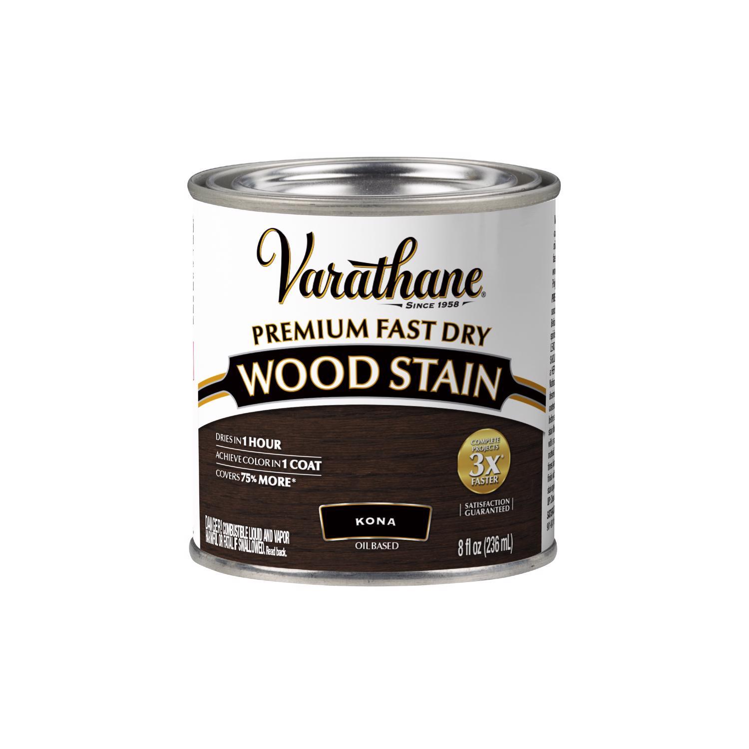 Varathane Premium Kona Oil-Based Fast Dry Wood Stain 1/2 pt
