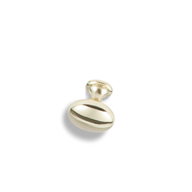 1-3/16" Diameter Cabinet Knob Polished Brass