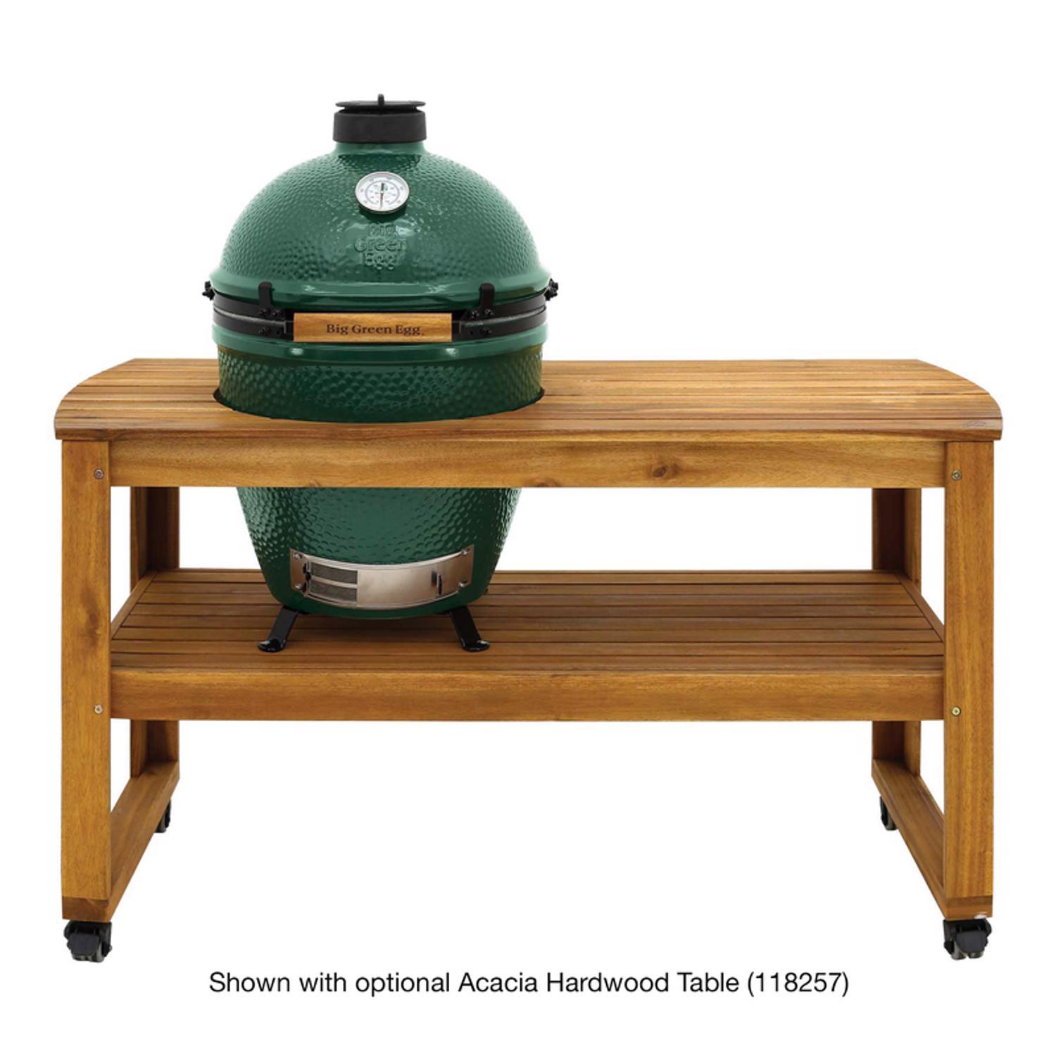 Big Green Egg 18.25 in. Large Charcoal Grill and Smoker Green