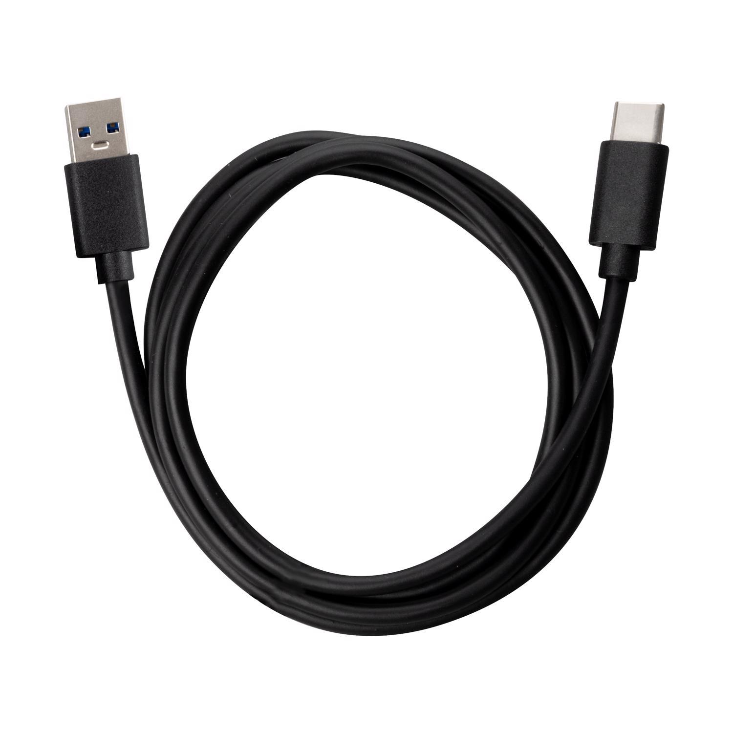 Monster Just Hook It Up USB-C to USB-A Charge and Sync Cable 6 ft. Black