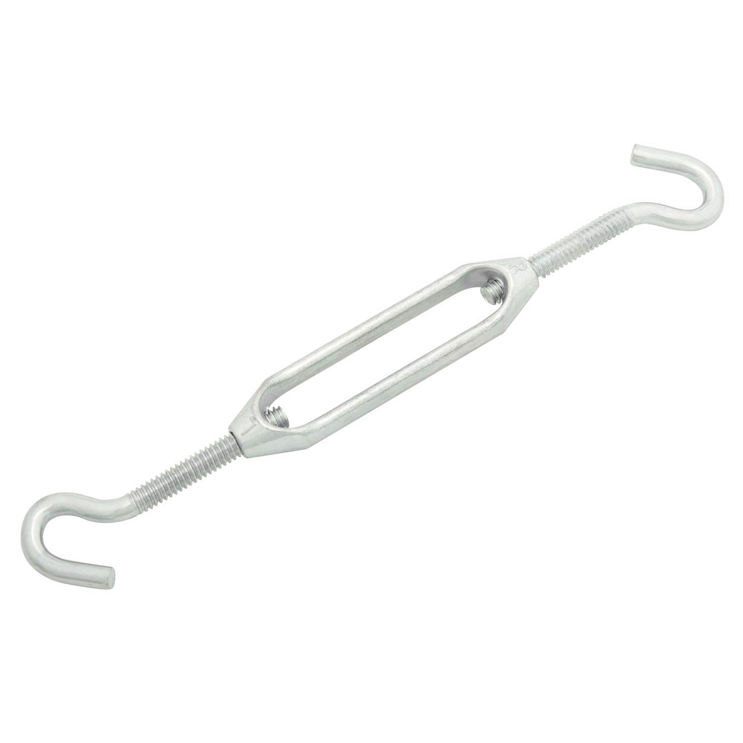 Hampton Zinc-Plated Aluminum/Steel 0.207 in. D Turnbuckle 160 lb 5-3/8 in. L