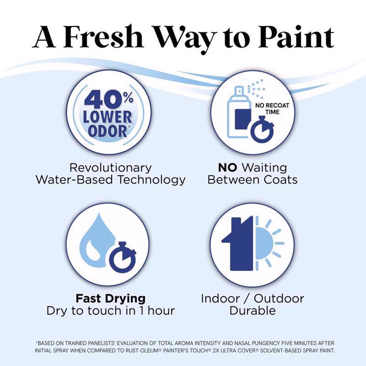 Rust-Oleum Low Odor Gloss Ladybug Red Spray Paint 11 oz.