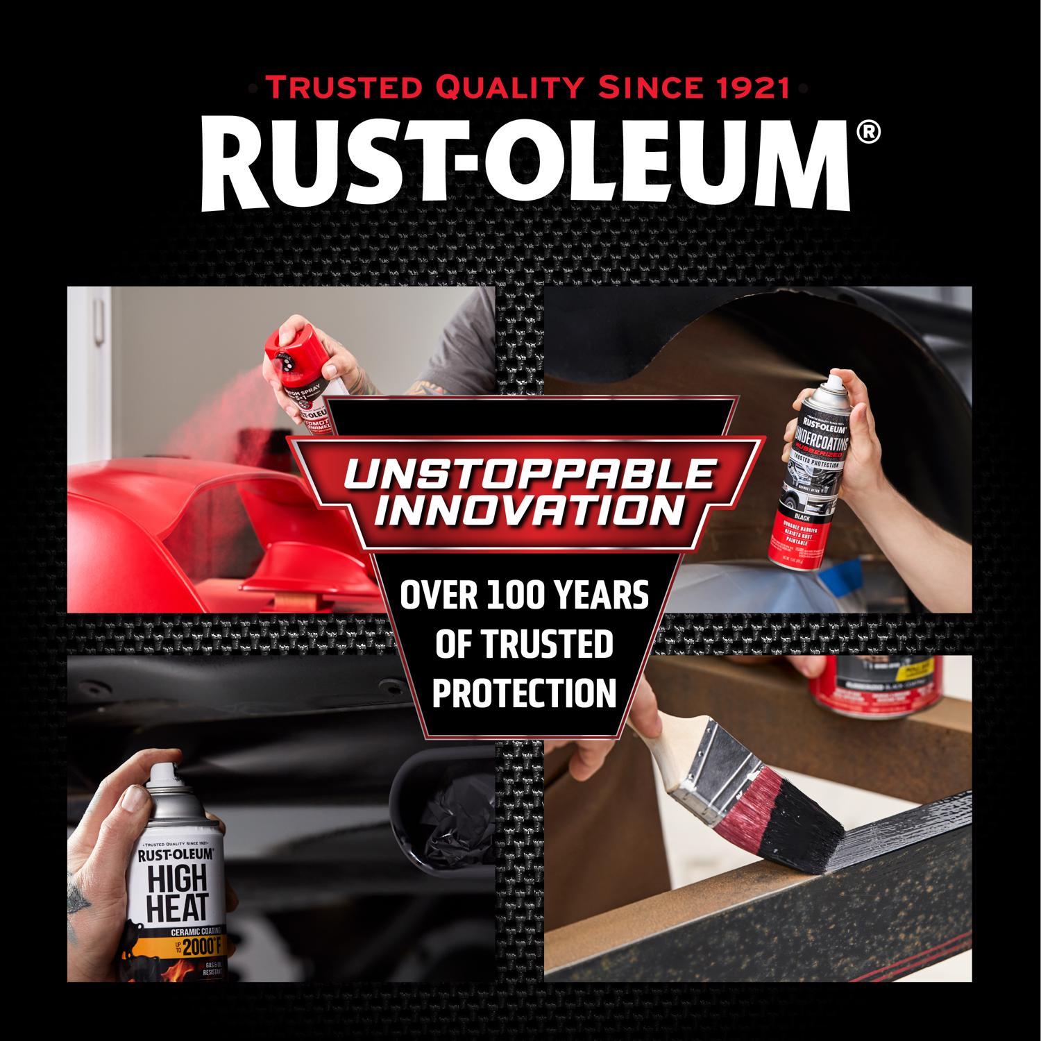 Rust-Oleum Automotive Flat Black High Heat Spray Paint 12 oz