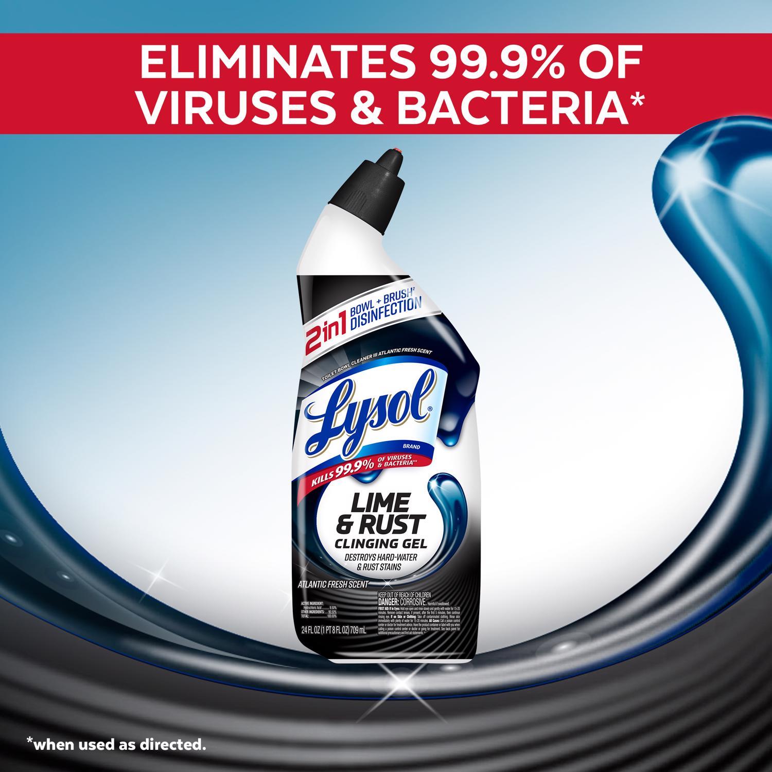 Lysol Fresh Scent Toilet Bowl Cleaner 24 oz Liquid