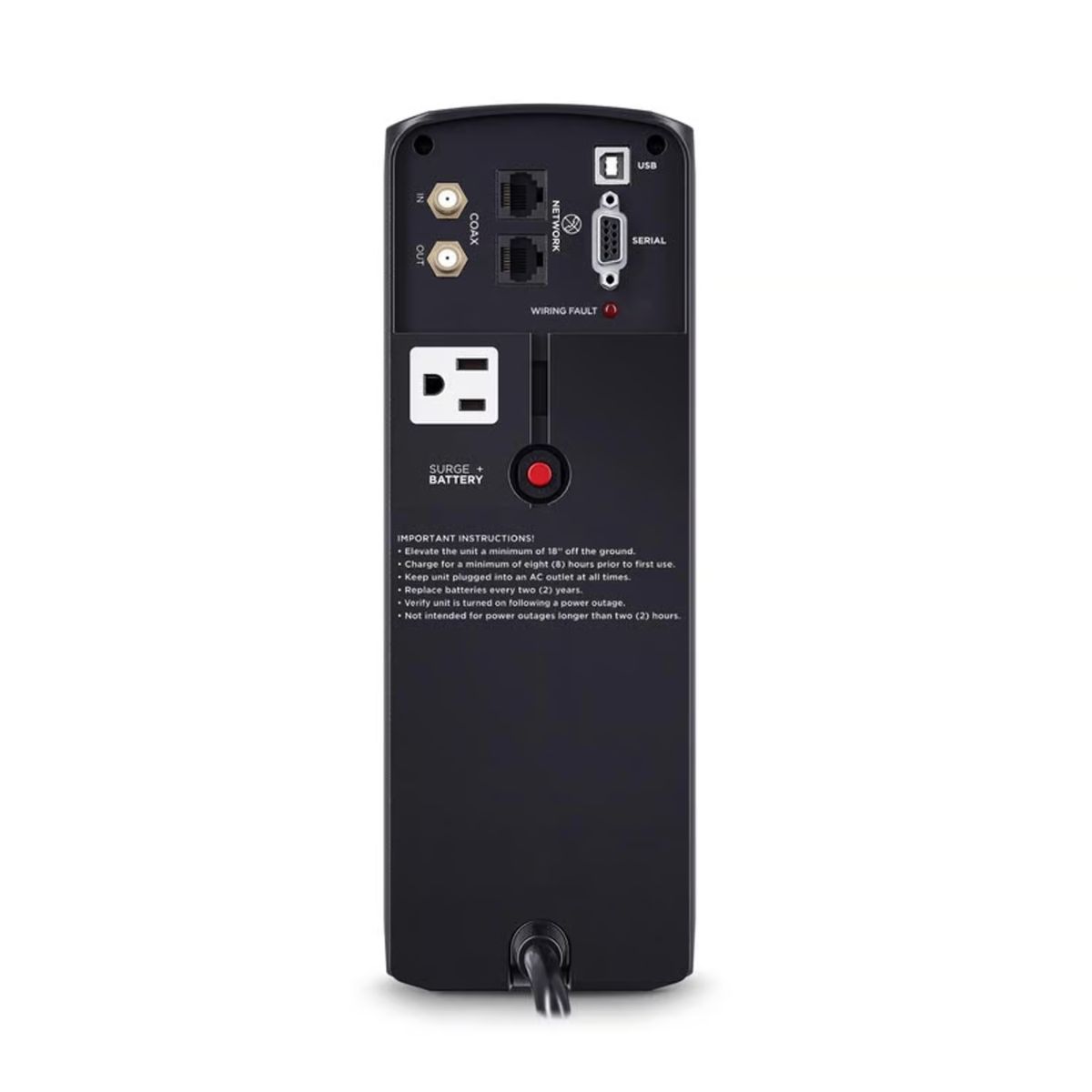 CyberPower 11 in. H x 3.9 in. W x 14 in. L Sump Pump Backup Battery