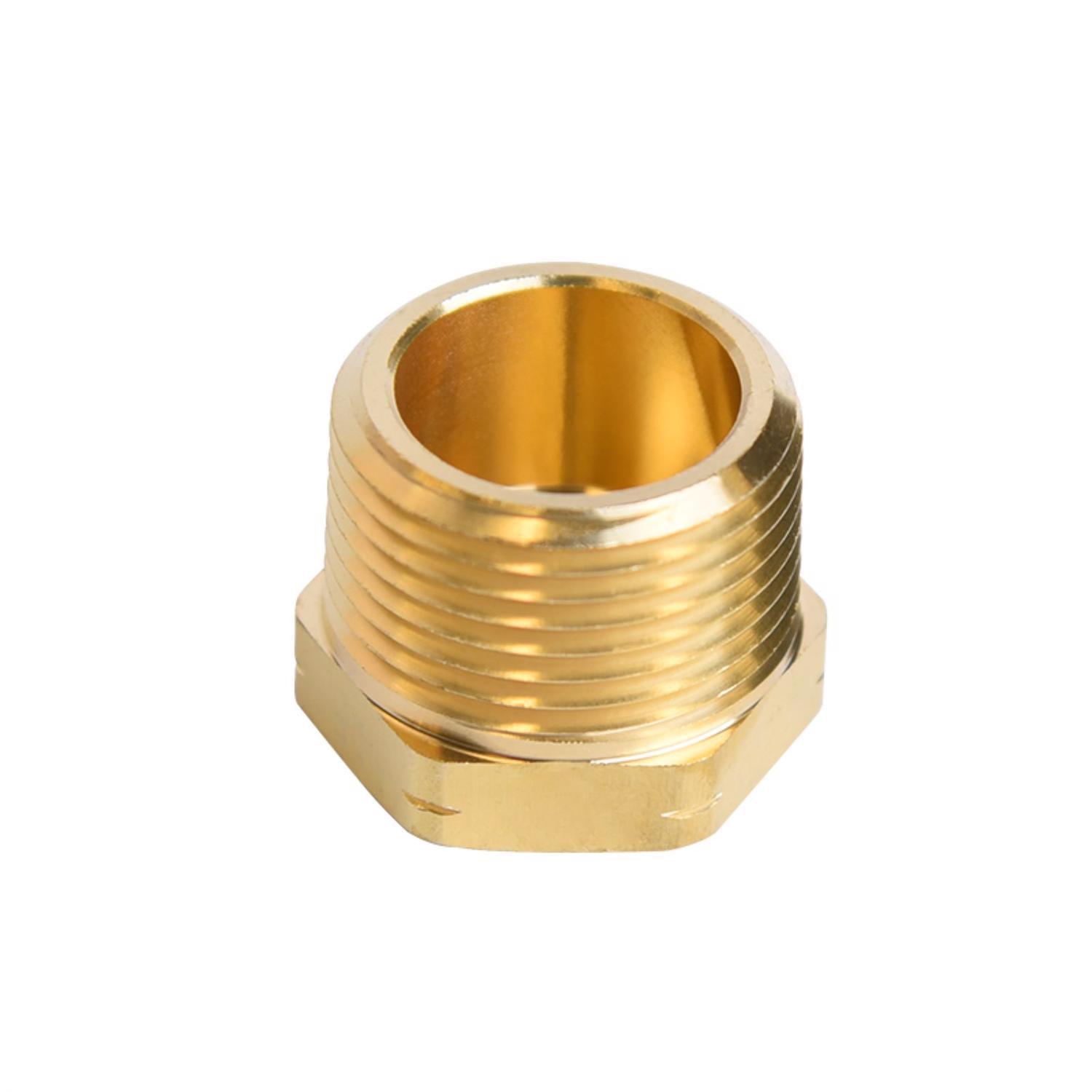 ATC 3/4 in. MPT Brass Hex Head Plug