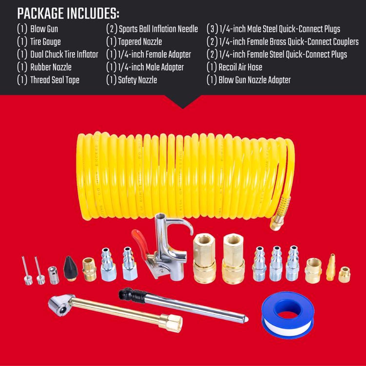 Craftsman 1/4 in. Air Compressor Accessory Kit 20 pc
