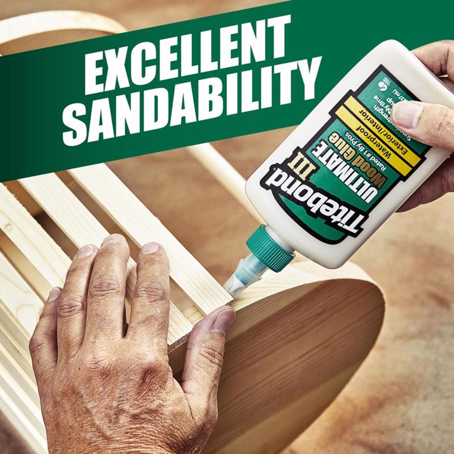 Titebond III Ultimate Tan Wood Glue 4 oz