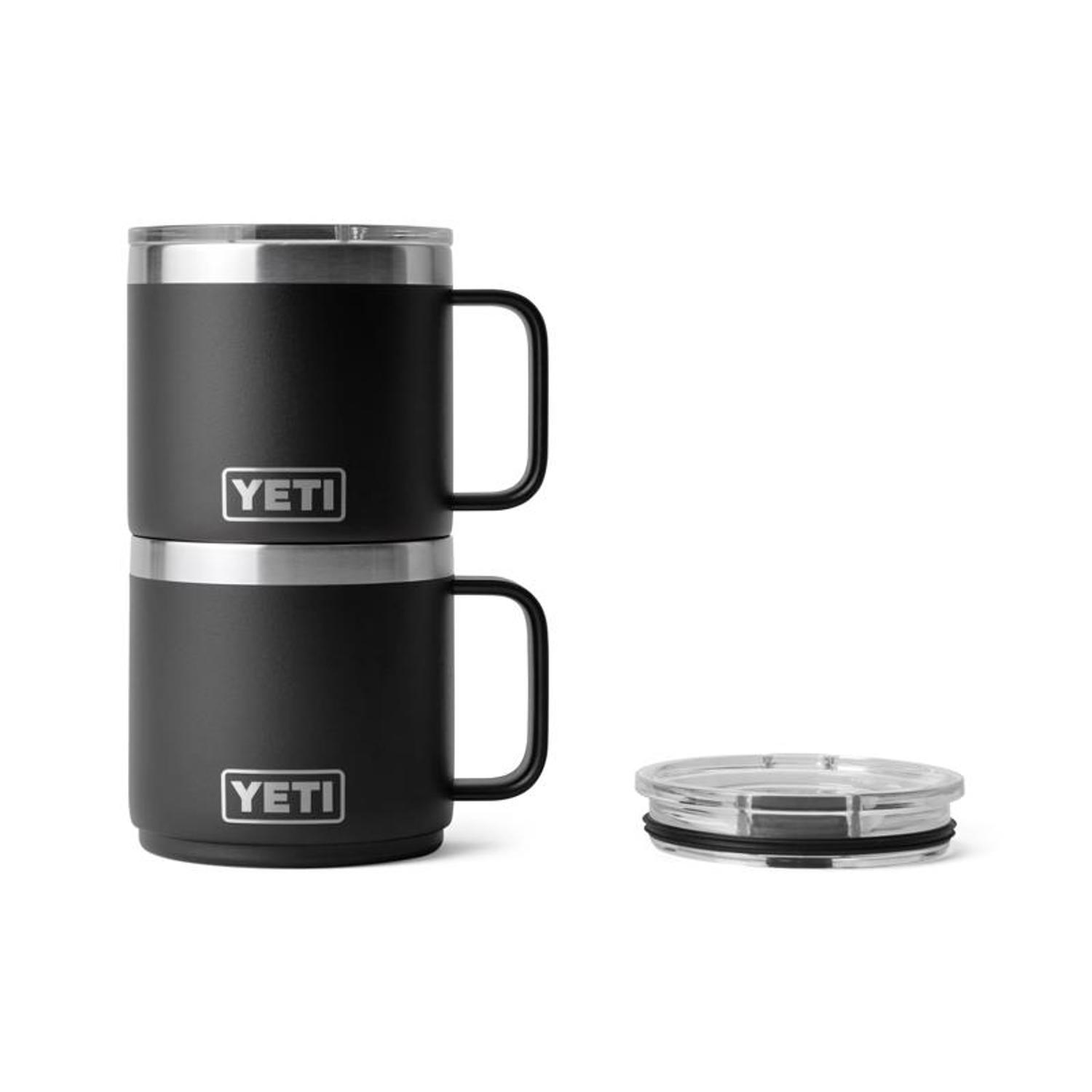 YETI Rambler 14 oz Black BPA Free Mug with MagSlider Lid