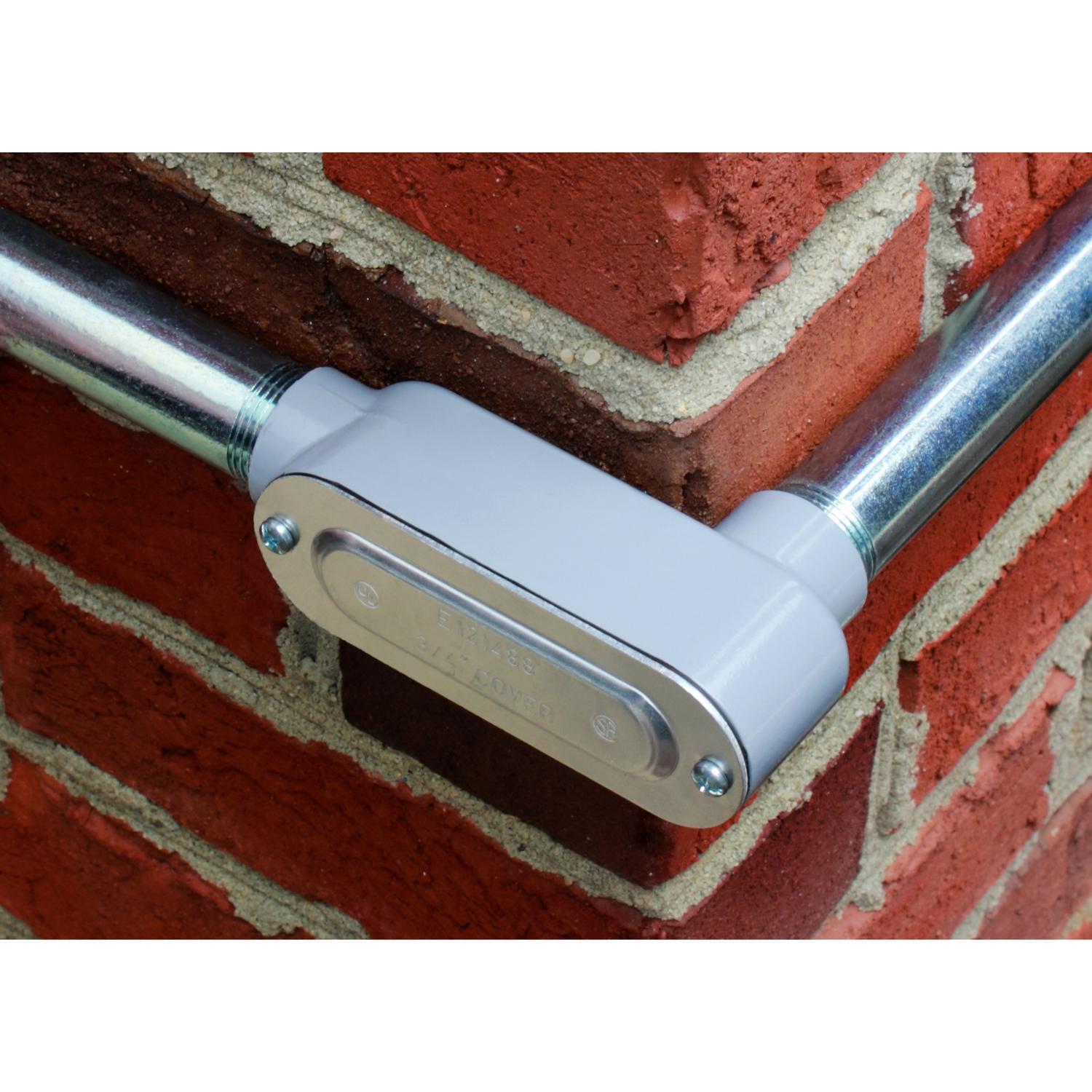 Sigma Engineered Solutions ProConnex 1 in. D Die-Cast Aluminum Conduit Body For Rigid 1 pk