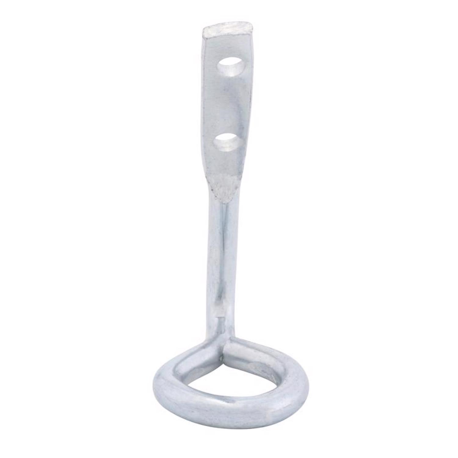 Hampton Small Zinc-Plated Silver Steel 4.125 in. L Rope Binding Hook 150 lb 1 pk