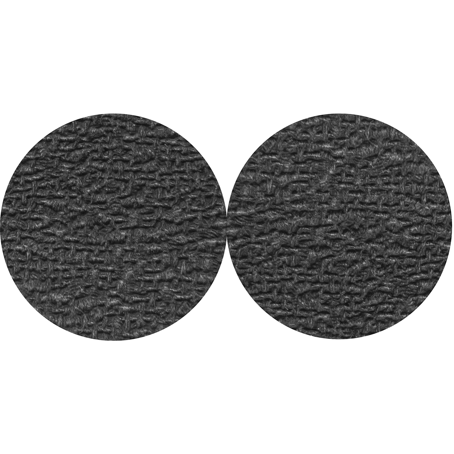 Ace Rubber Self Adhesive Non-Skid Pad Black Round 2 in. W 4 pk
