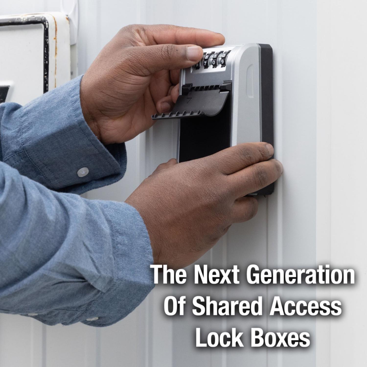 Master Lock 5.2 in. H X 3 in. W X 2 in. L Metal 4-Dial Combination Lock Box
