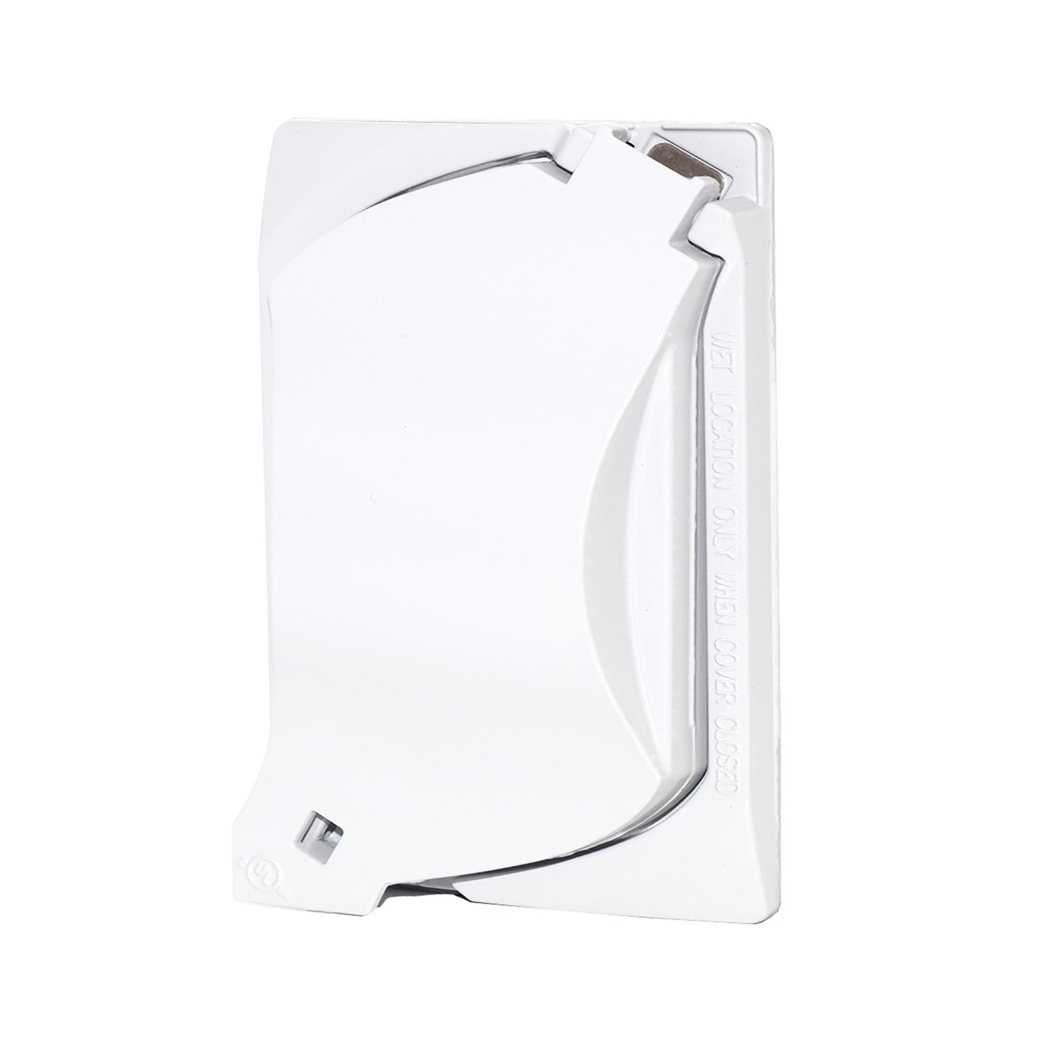 Sigma Engineered Solutions Rectangle Metal 1 gang 4.57 in. H X 2.81 in. W Universal Cover