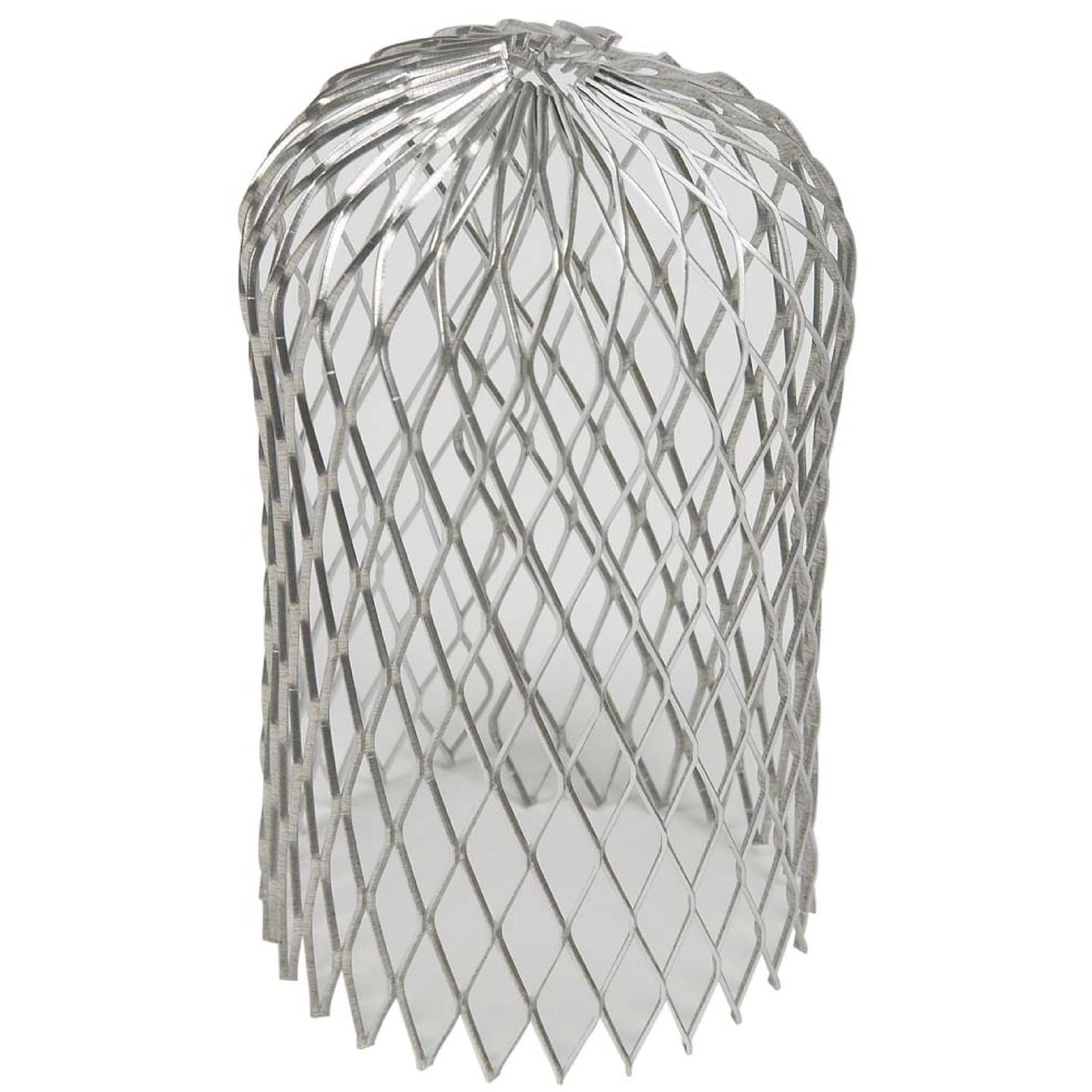 Amerimax 3.5 in. W X 3.5 in. L Gray Aluminum Gutter Strainer 1 pk