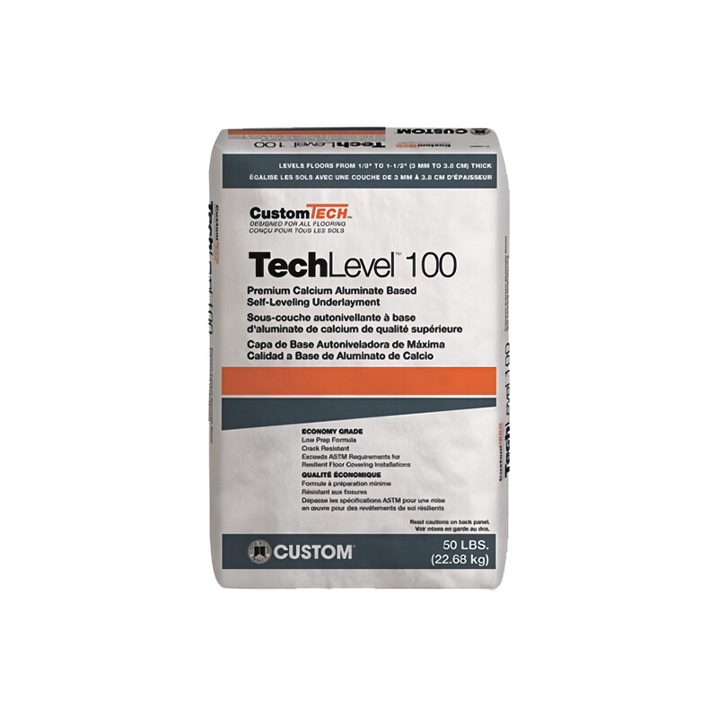 Custom Building Products CustomTech Self-Leveling Underlayment TechLevel 100 50 lb