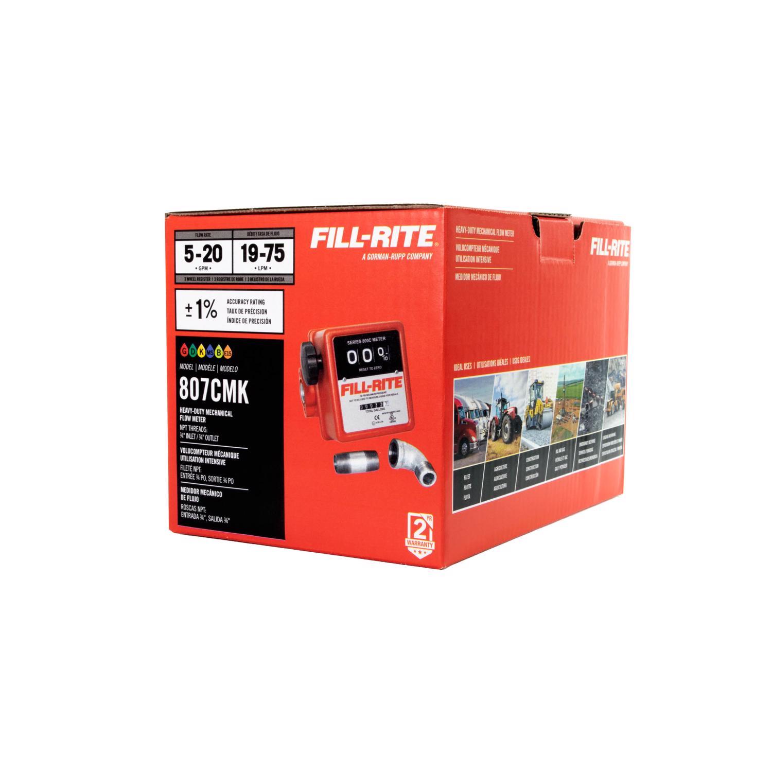 Fill-Rite Aluminum Fuel Meter Kit 20 gpm