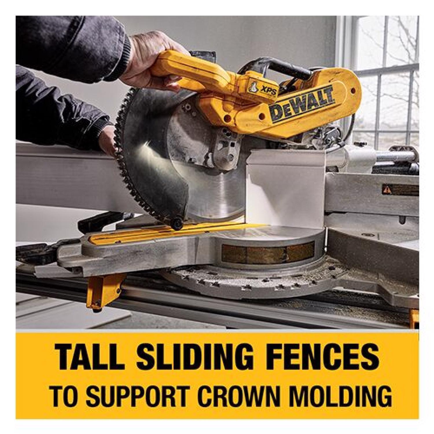 DeWalt 15 amps 12 in. Corded Dual-Bevel Sliding Compound Miter Saw