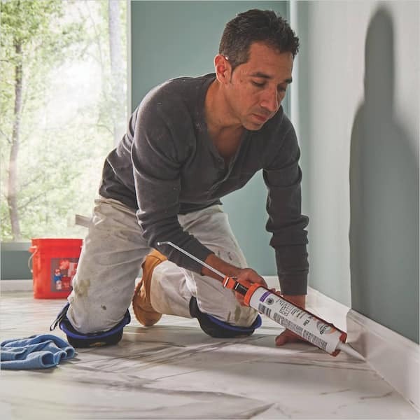 Custom Building Products Polyblend 10.5 oz. Arctic White Sanded Ceramic Tile Caulk