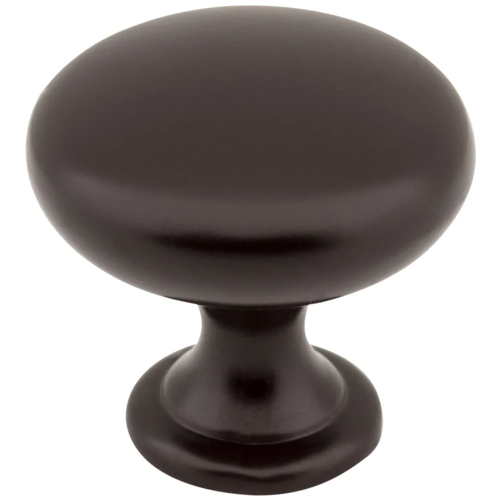 1-3/16" Diameter Cabinet Knob Dark Bronze
