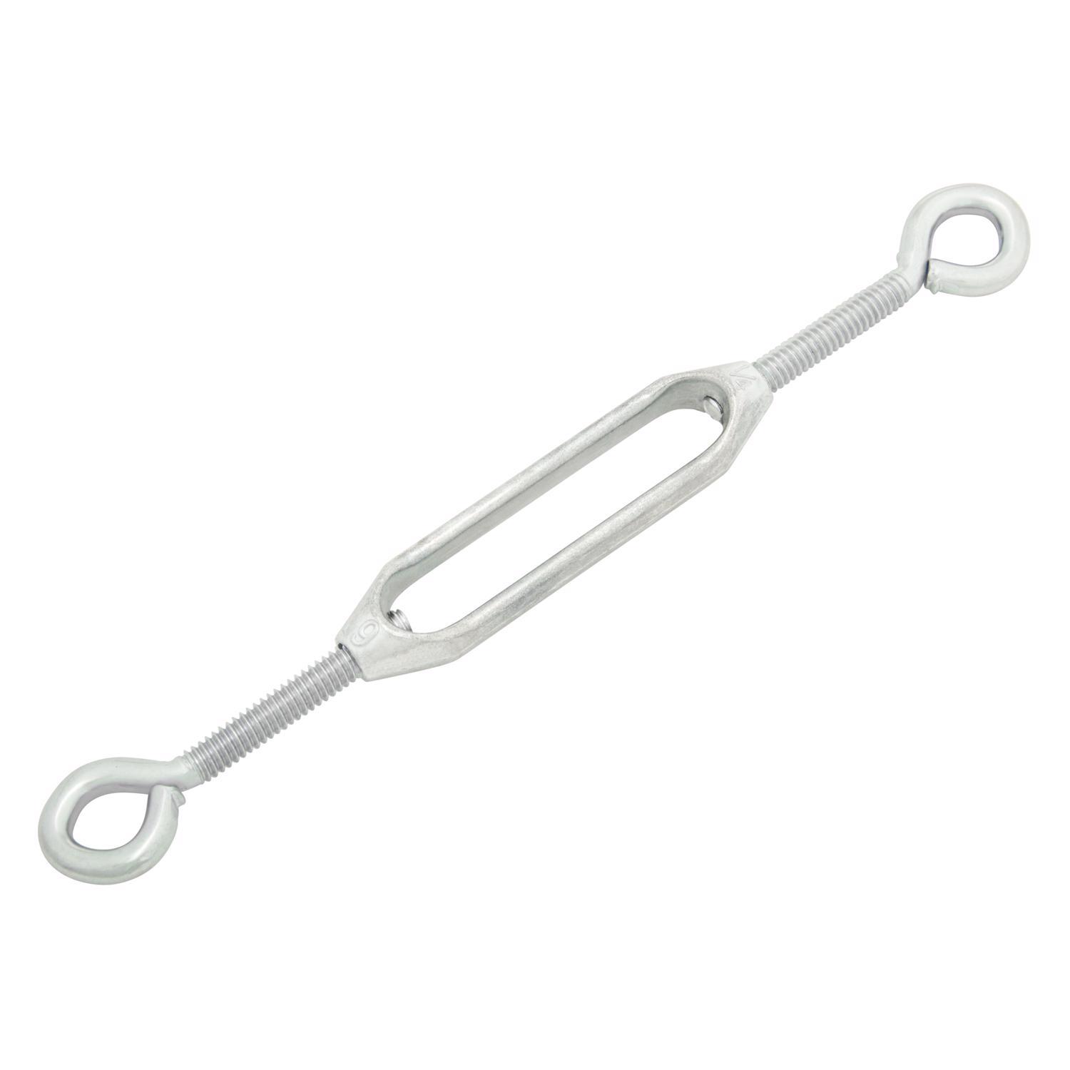 Hampton Zinc-Plated Aluminum/Steel Turnbuckle 160 lb