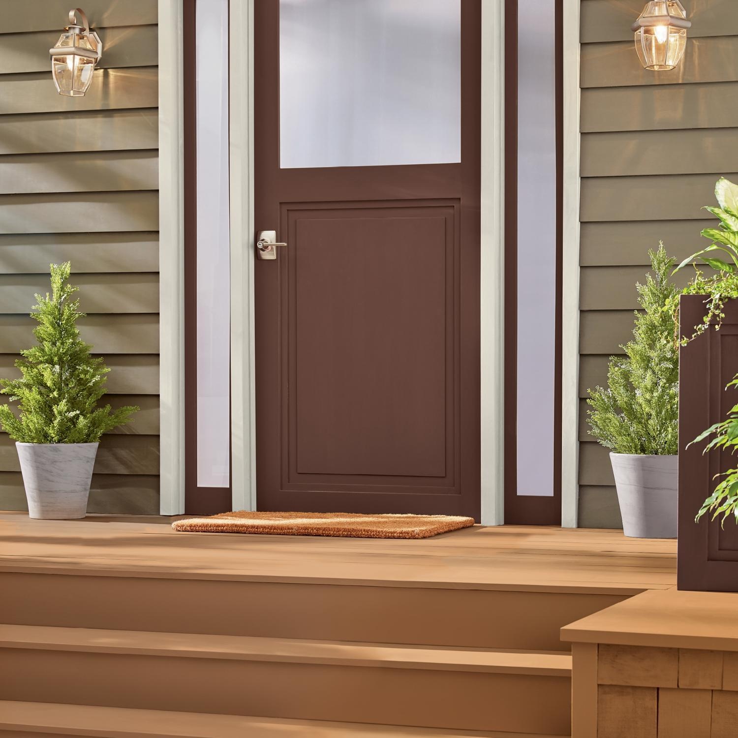 Valspar Transparent Canyon Brown Stain and Sealer 1 Gallon