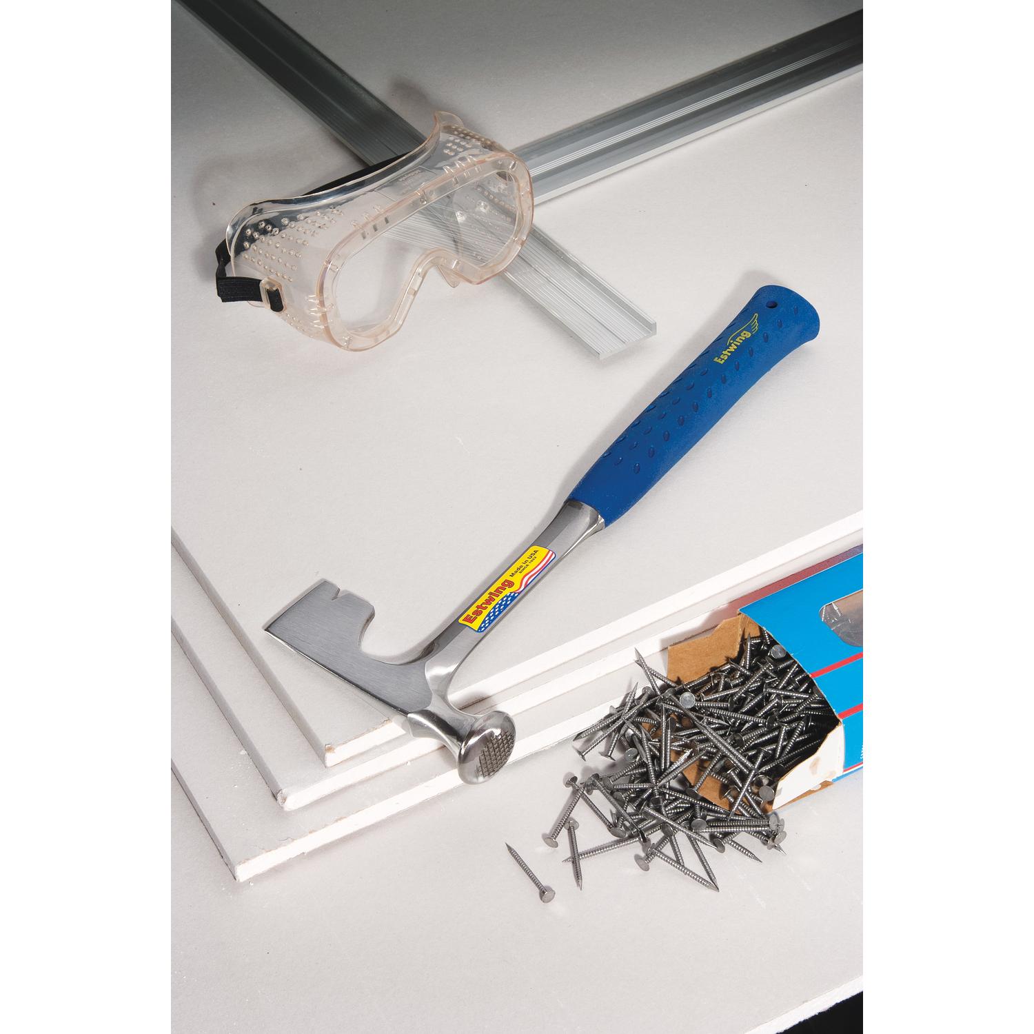 Estwing 11 oz Forged Steel Hatchet Drywall Hammer Hatchet Forged Steel Handle 14 in.