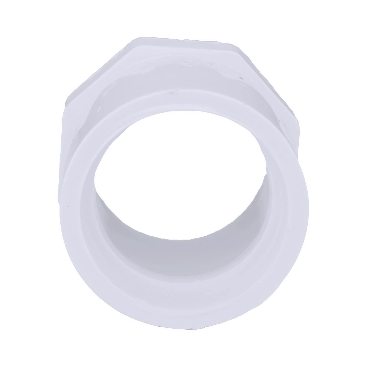Charlotte Pipe Schedule 40 1-1/4 in. Slip X 1 in. D Slip PVC Reducing Bushing 1 pk