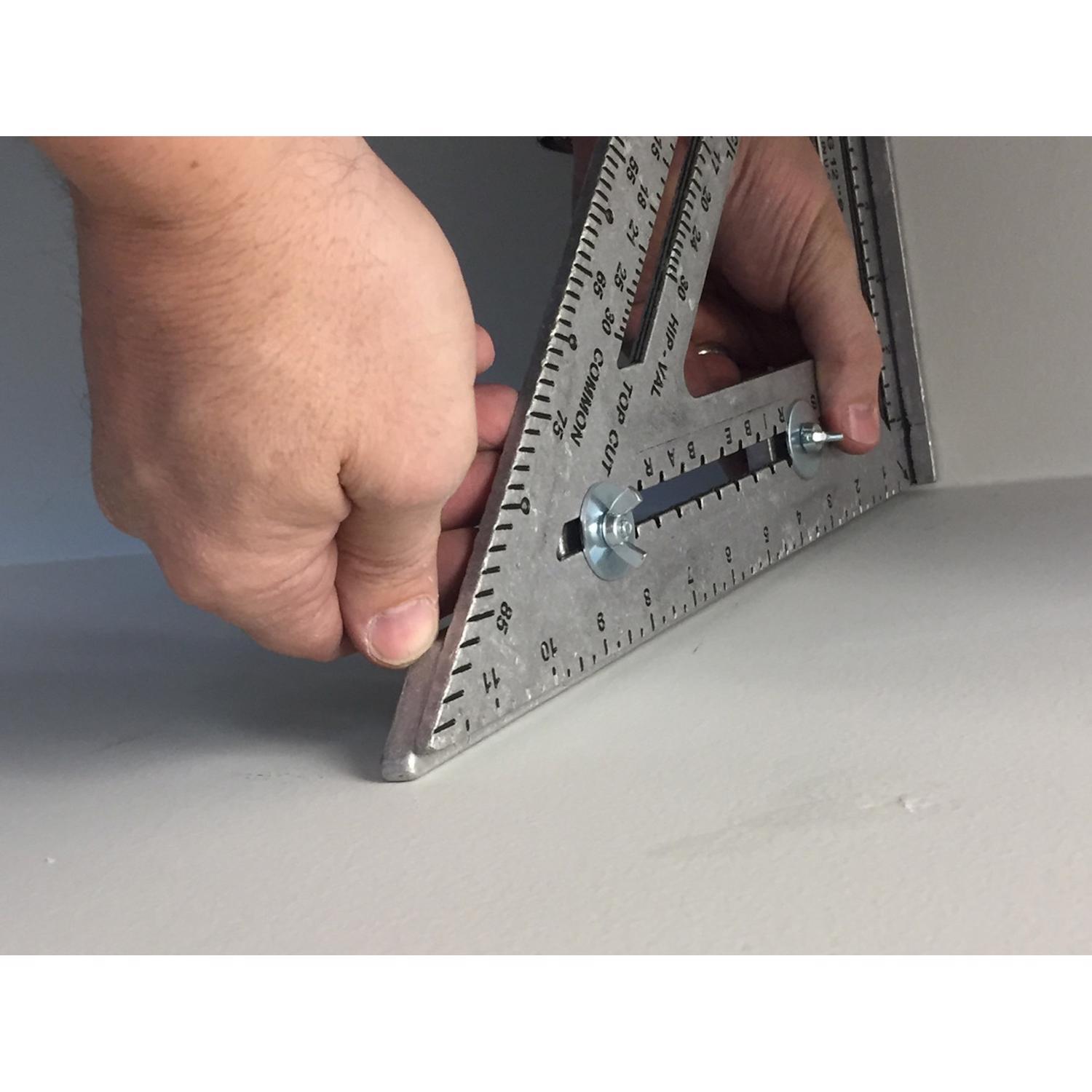 Swanson Speedlite 12 in. L X 1 in. H Aluminum Speed Square