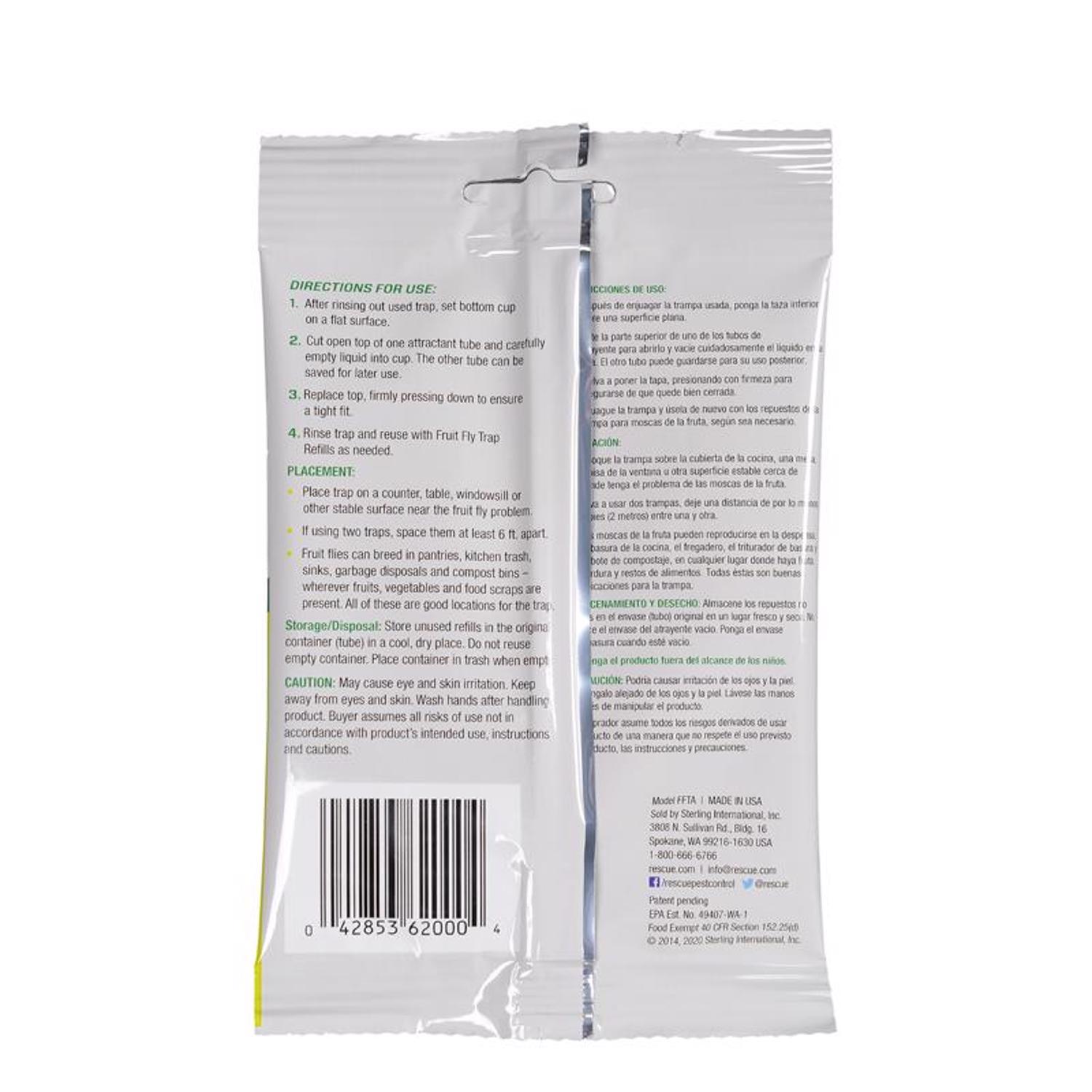 RESCUE! Fruit Fly Trap 0.51 oz