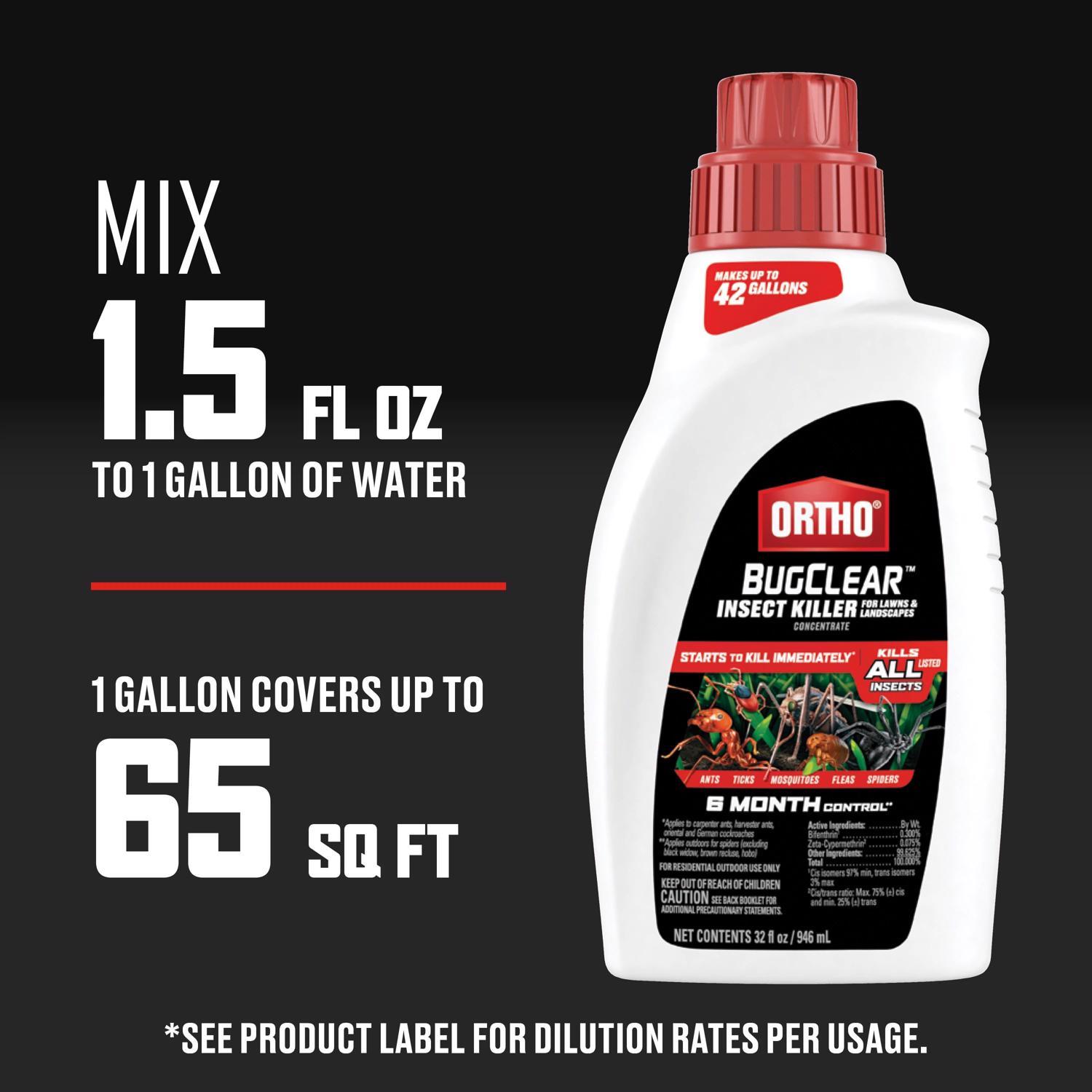 Ortho BugClear Insect Killer Concentrate 32 oz