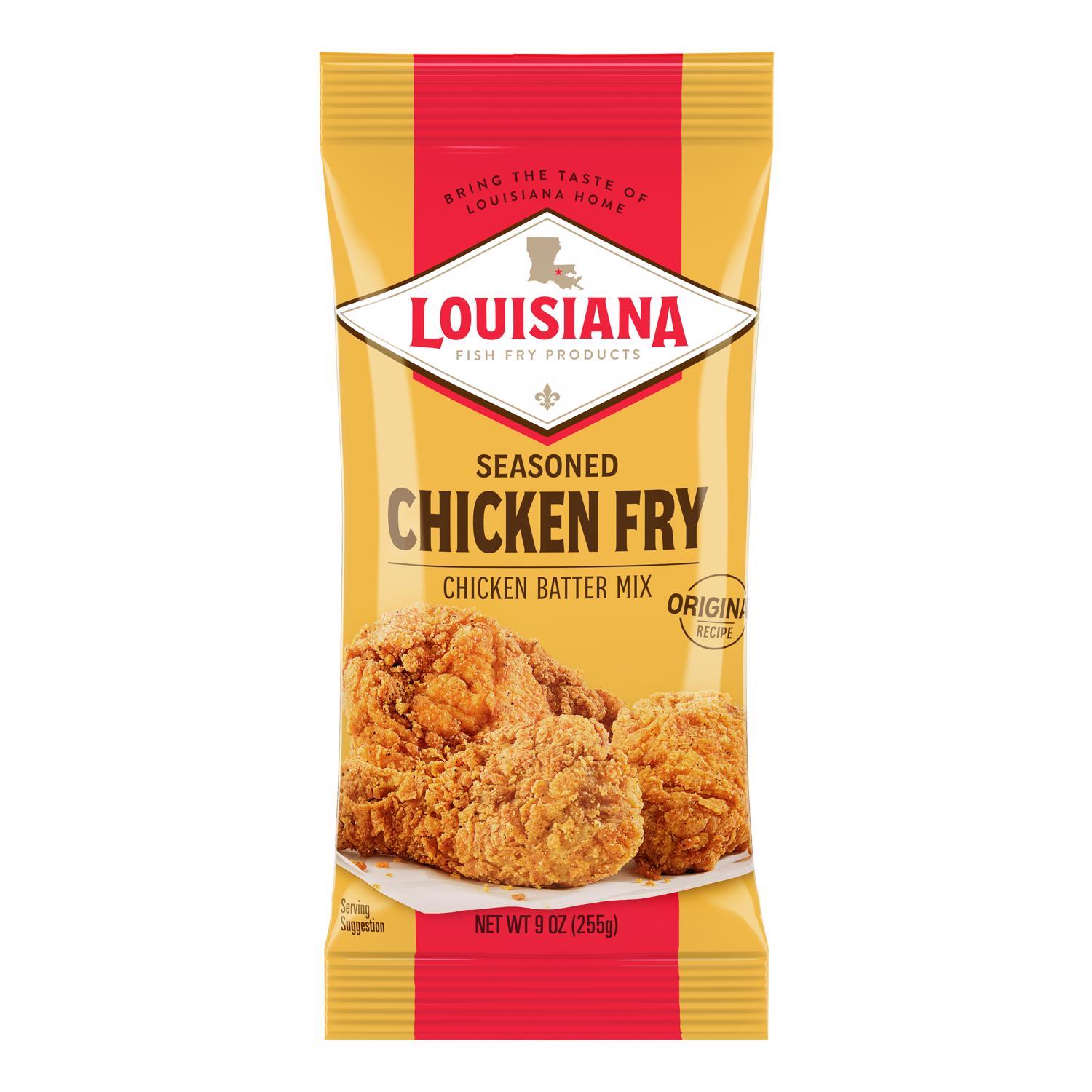 Louisiana Fish Fry Seasoned Chicken Fry Seasoning 9 oz.