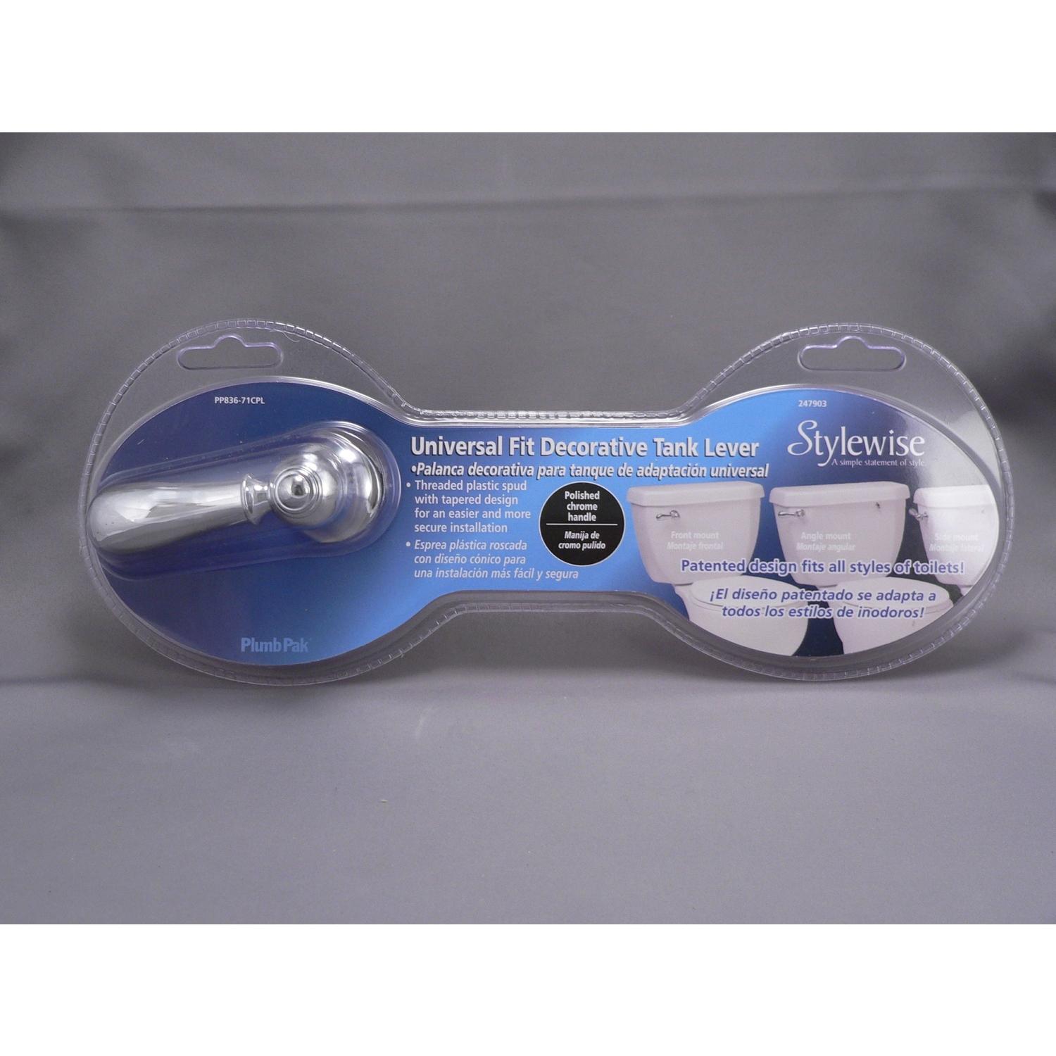 Plumb Pak Tank Lever Chrome Plated Brass For Universal