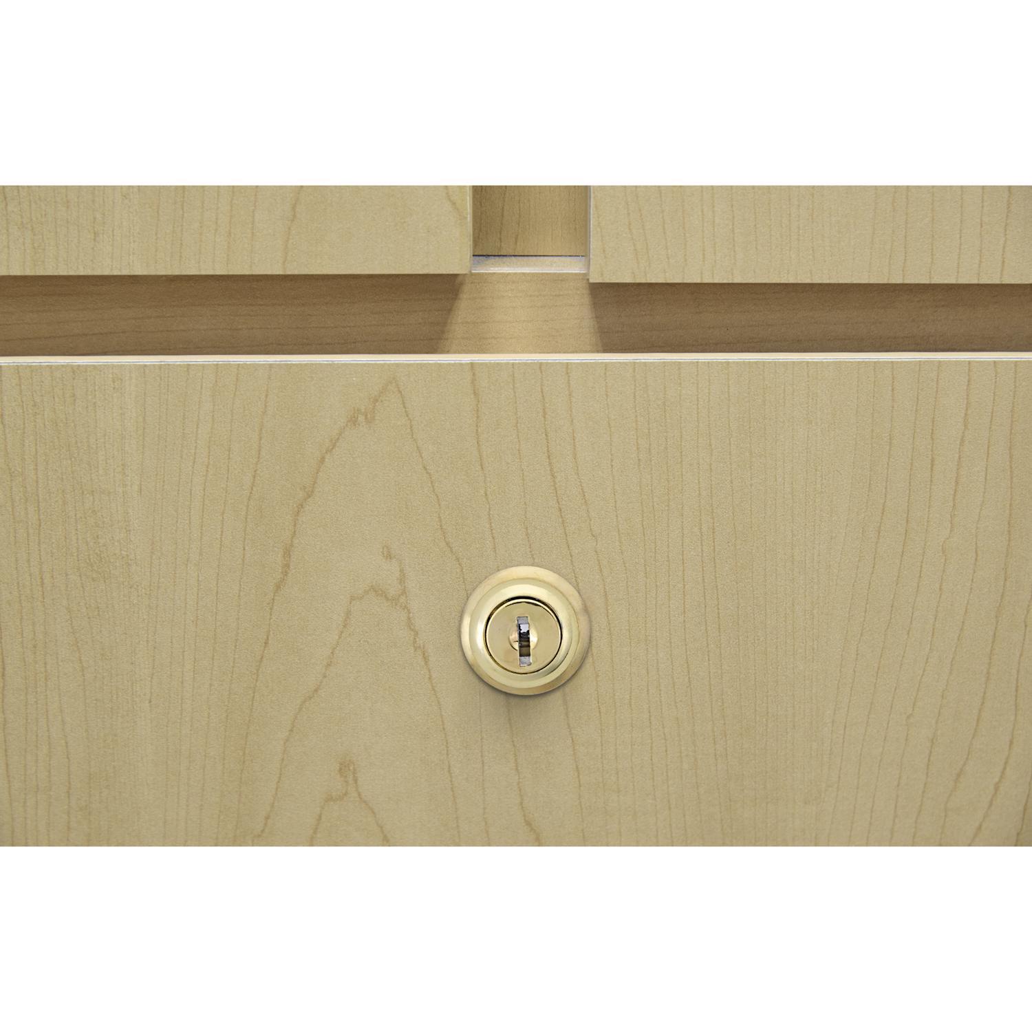 Ace Bright Brass Silver Brass Cam Lock